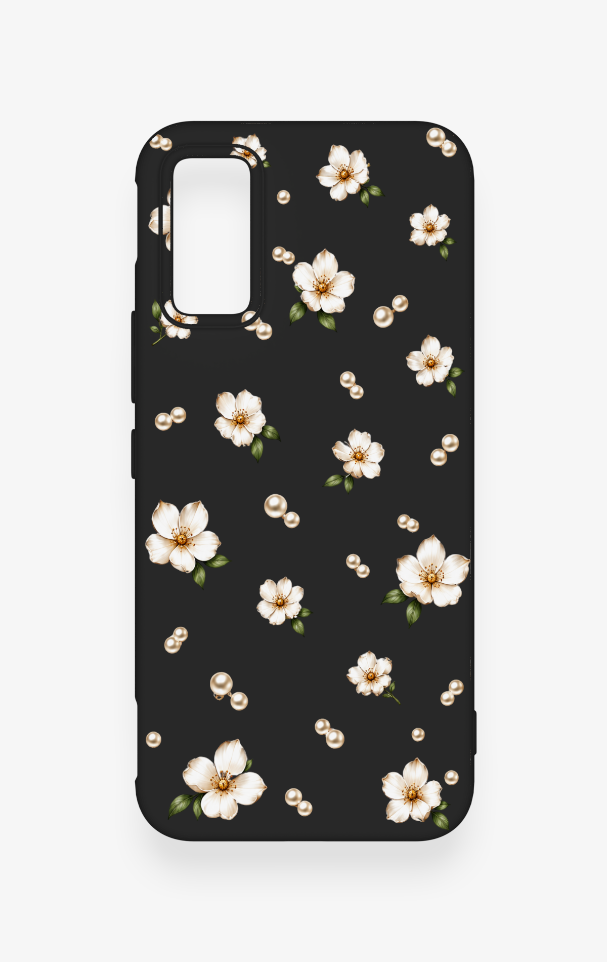 İnfinix Gt 30 Pro Uyumlu İnci Papatya Desenli Silikon Kılıf