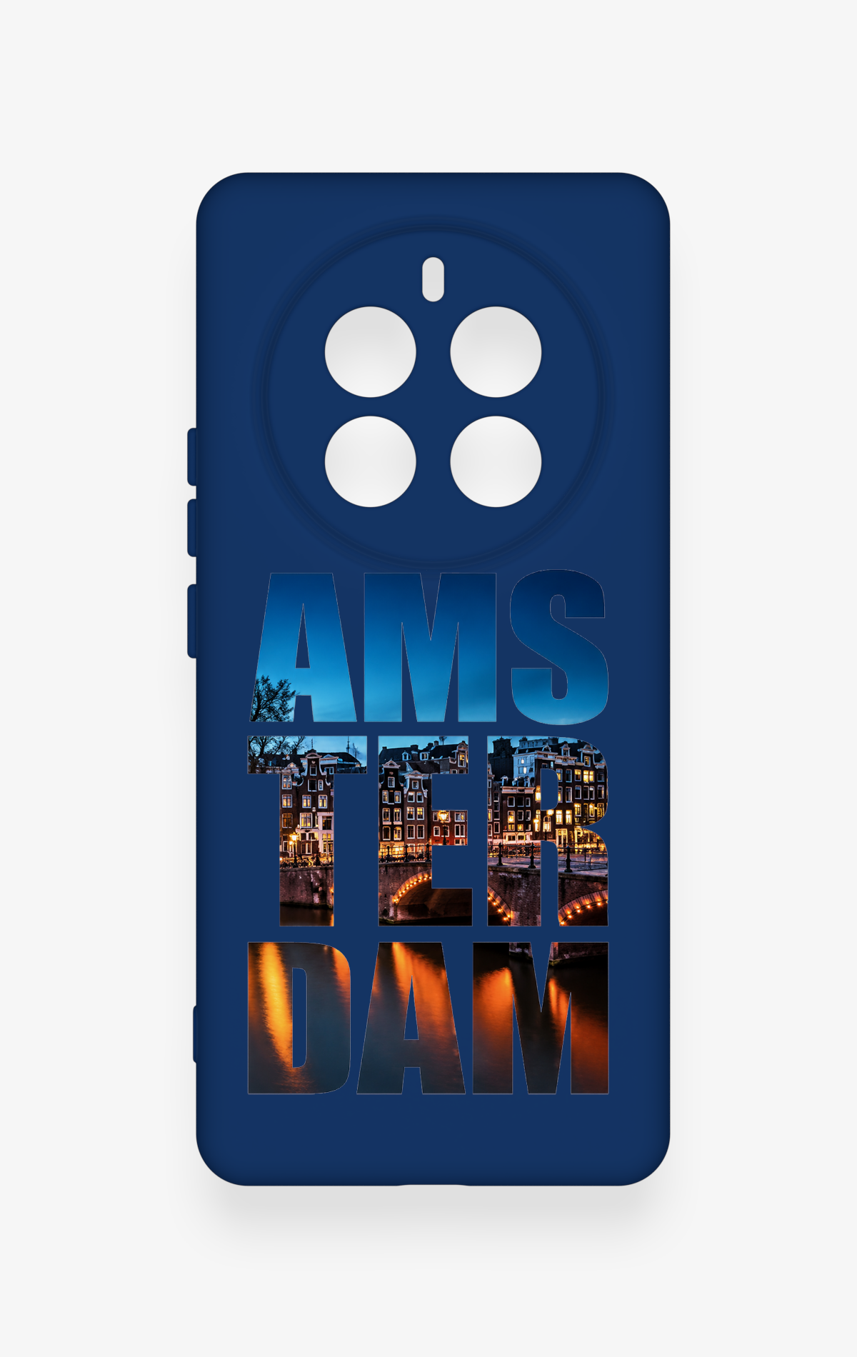 Realme 12 Pro Uyumlu Amsterdam Desenli Silikon Kılıf