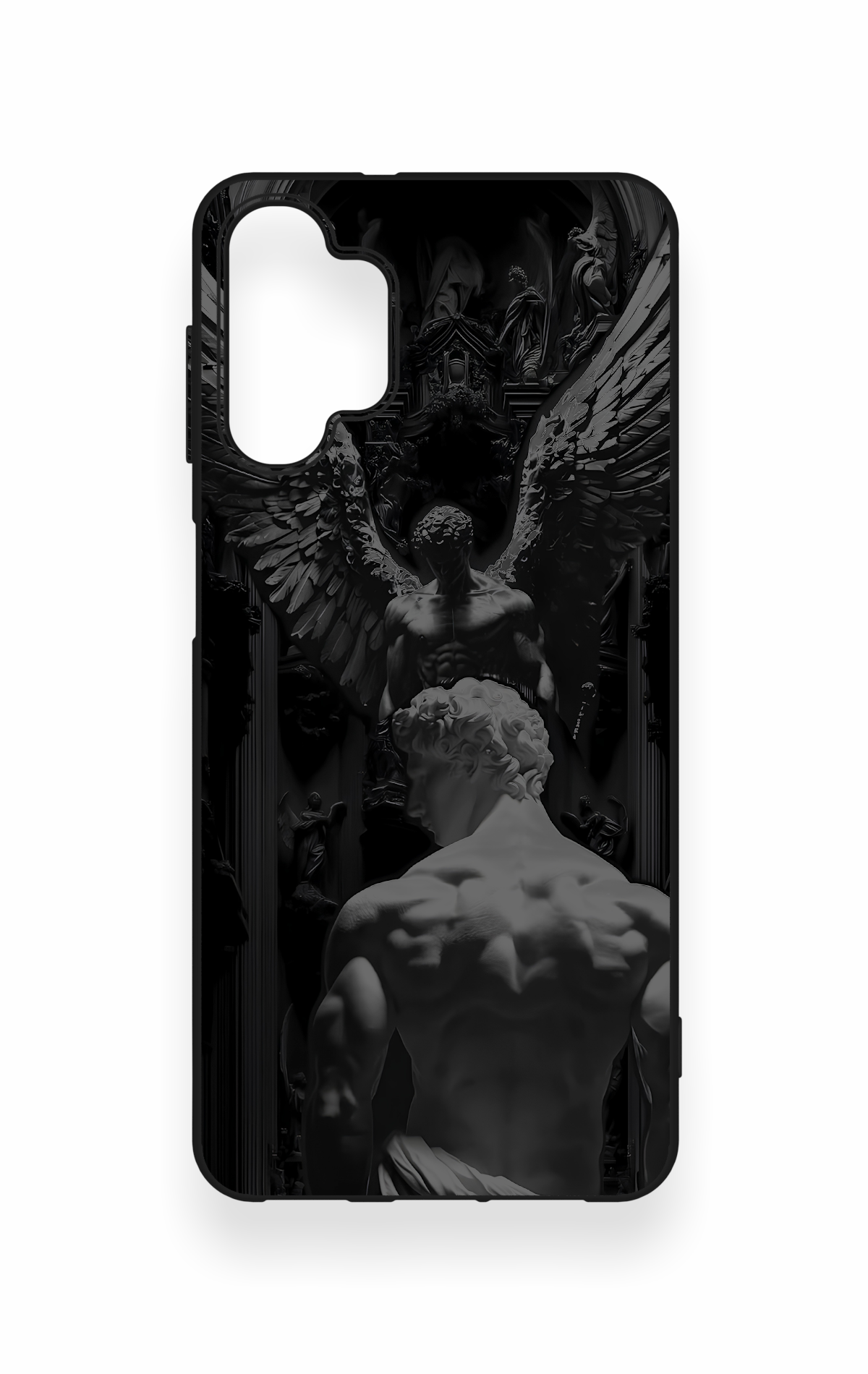 Samsung A32 Uyumlu Icarus Desenli Silikon Kılıf