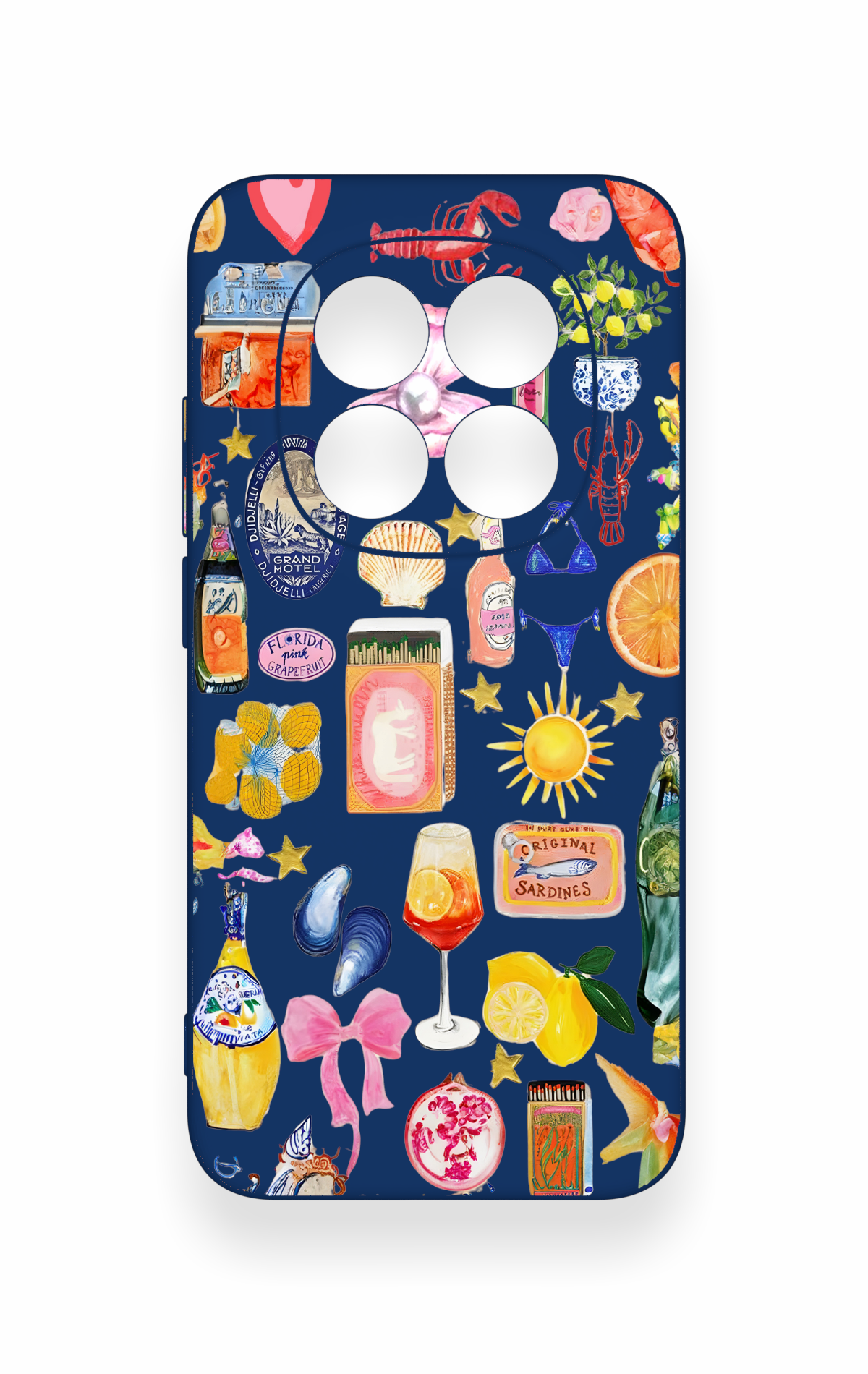 Redmi Note 15 Pro 5G Uyumlu Summer Desenli Silikon Kılıf