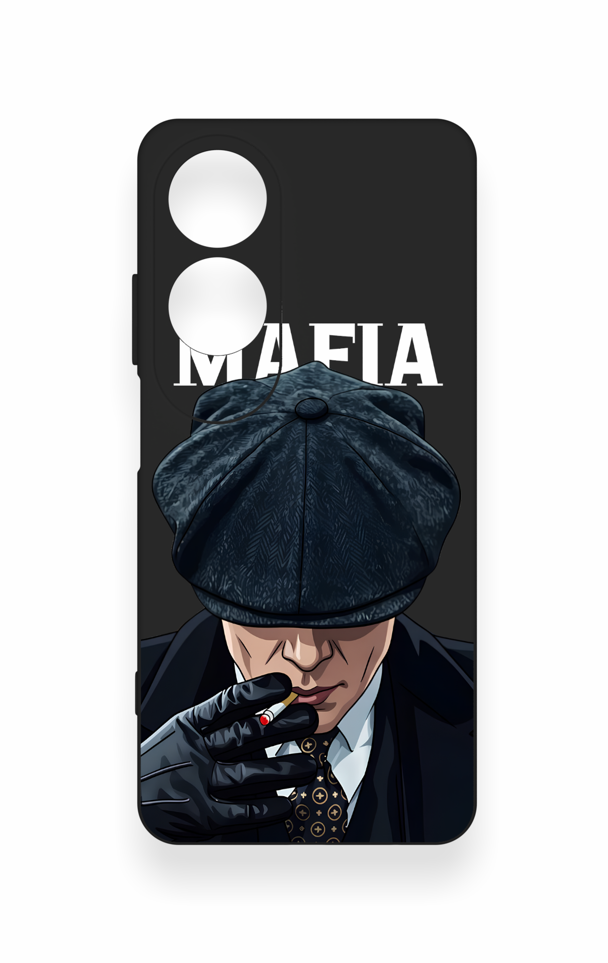 Oppo A60 Uyumlu MAFIA Desenli Silikon Kılıf