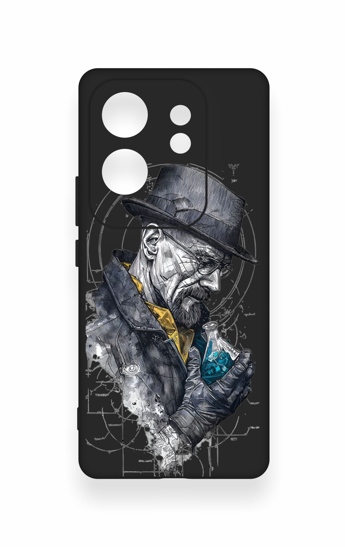 İnfinix Zero 30 Uyumlu Walter White Desenli Silikon Kılıf