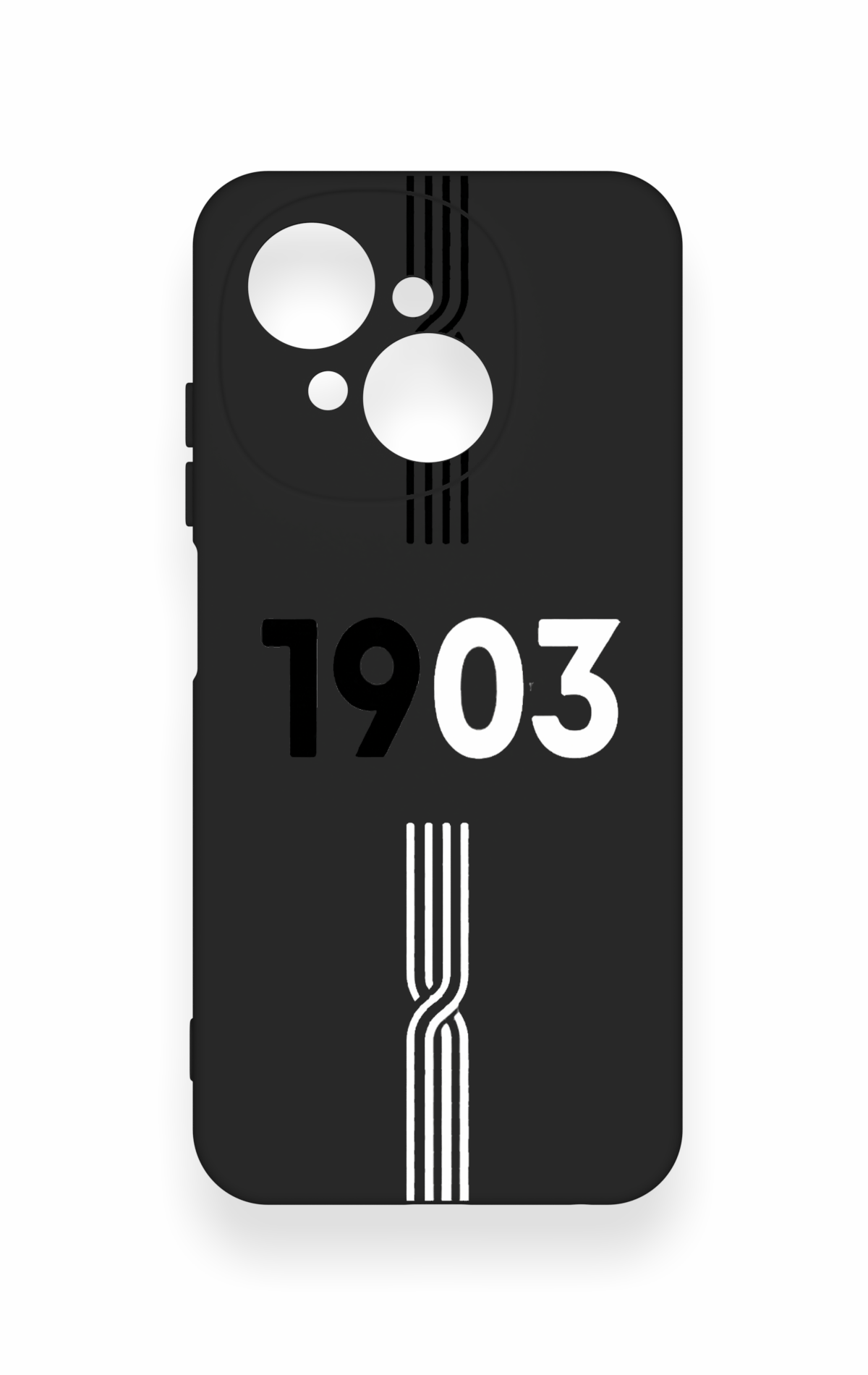 Tecno Spark Go1 Uyumlu 1903 Kemer Desenli Silikon Kılıf
