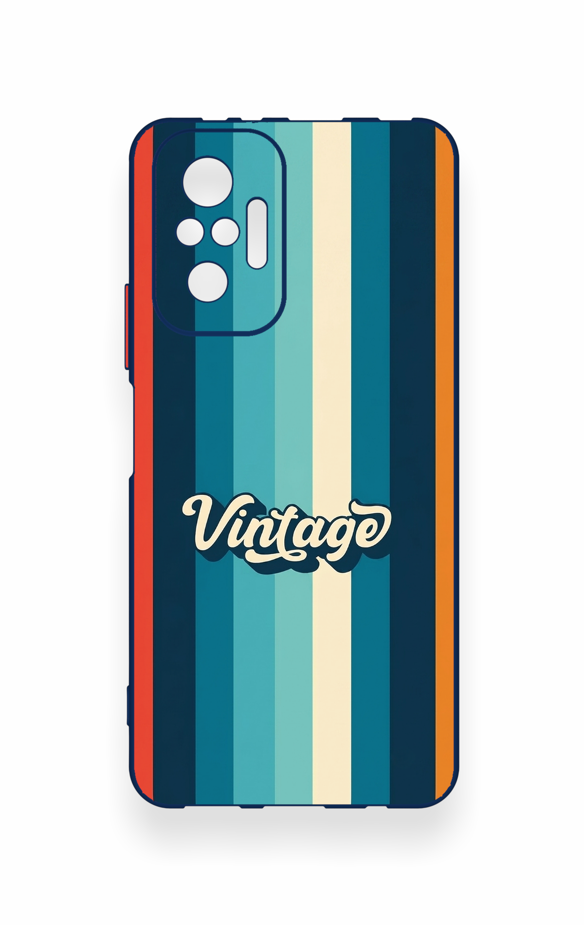 Redmi Note 10 Pro Uyumlu Vintage Desenli Silikon Kılıf