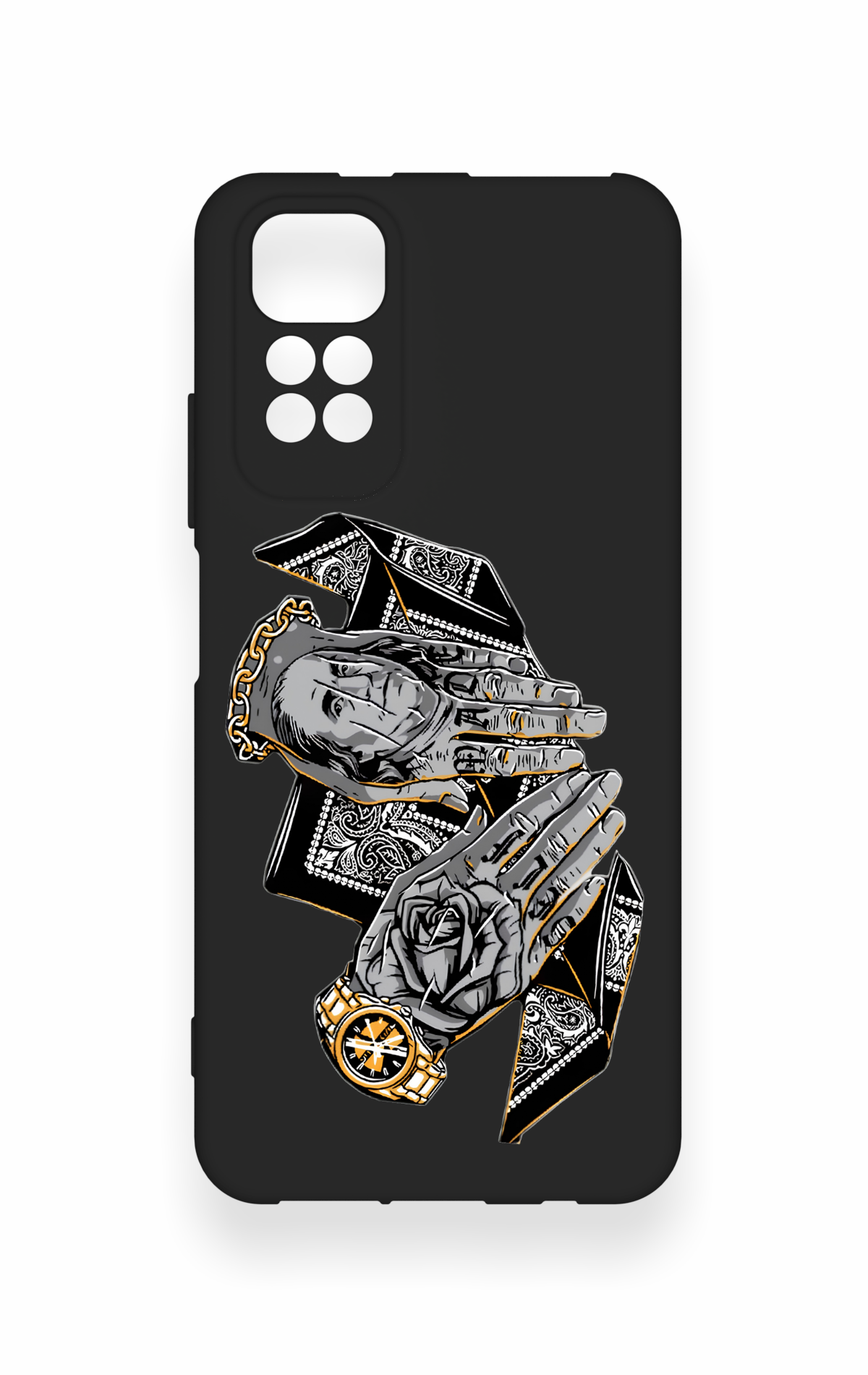 Redmi Note 11S Uyumlu Self Made Desenli Silikon Kılıf