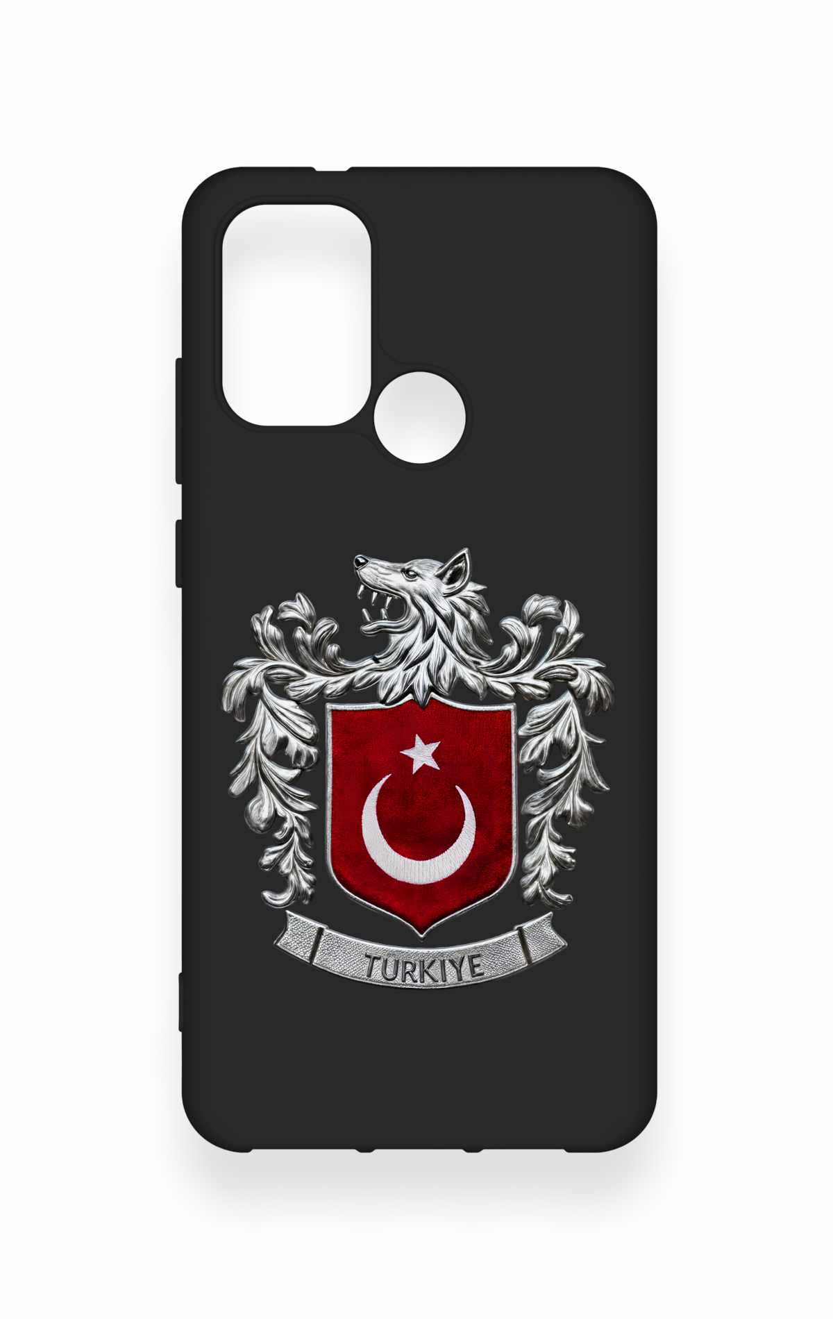 Casper Via F20 Uyumlu Türk Arma Desenli Silikon Kılıf