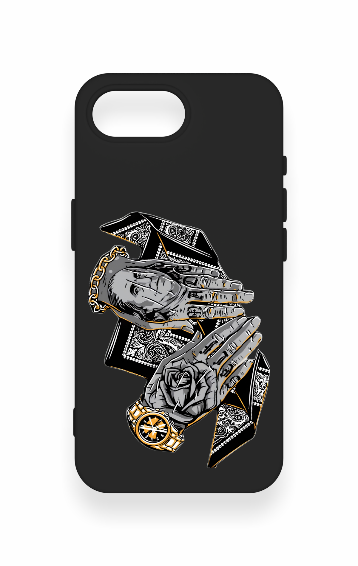 iPhone 16E Uyumlu Self Made Desenli Silikon Kılıf