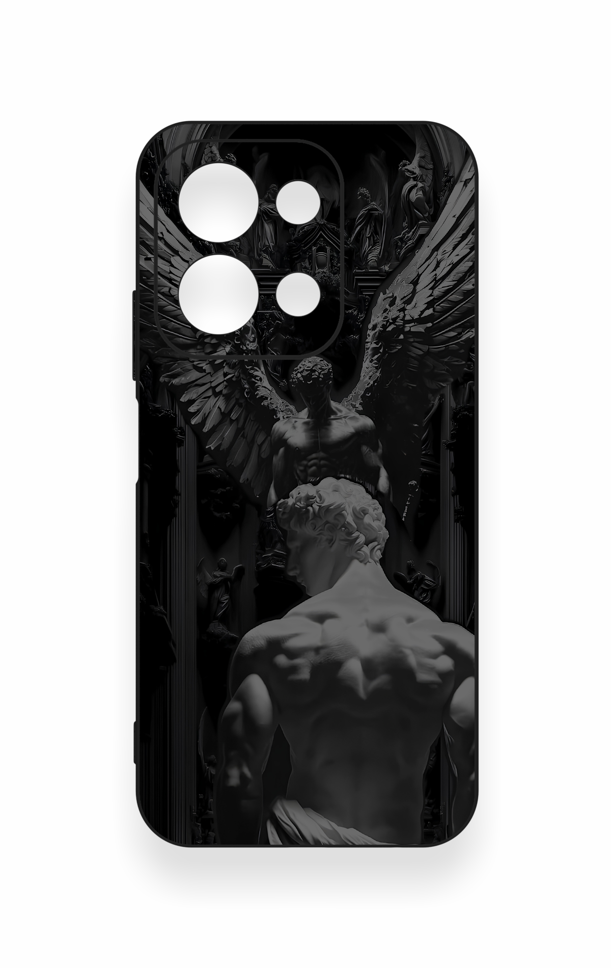 Redmi 15C 4G Uyumlu Icarus Desenli Silikon Kılıf