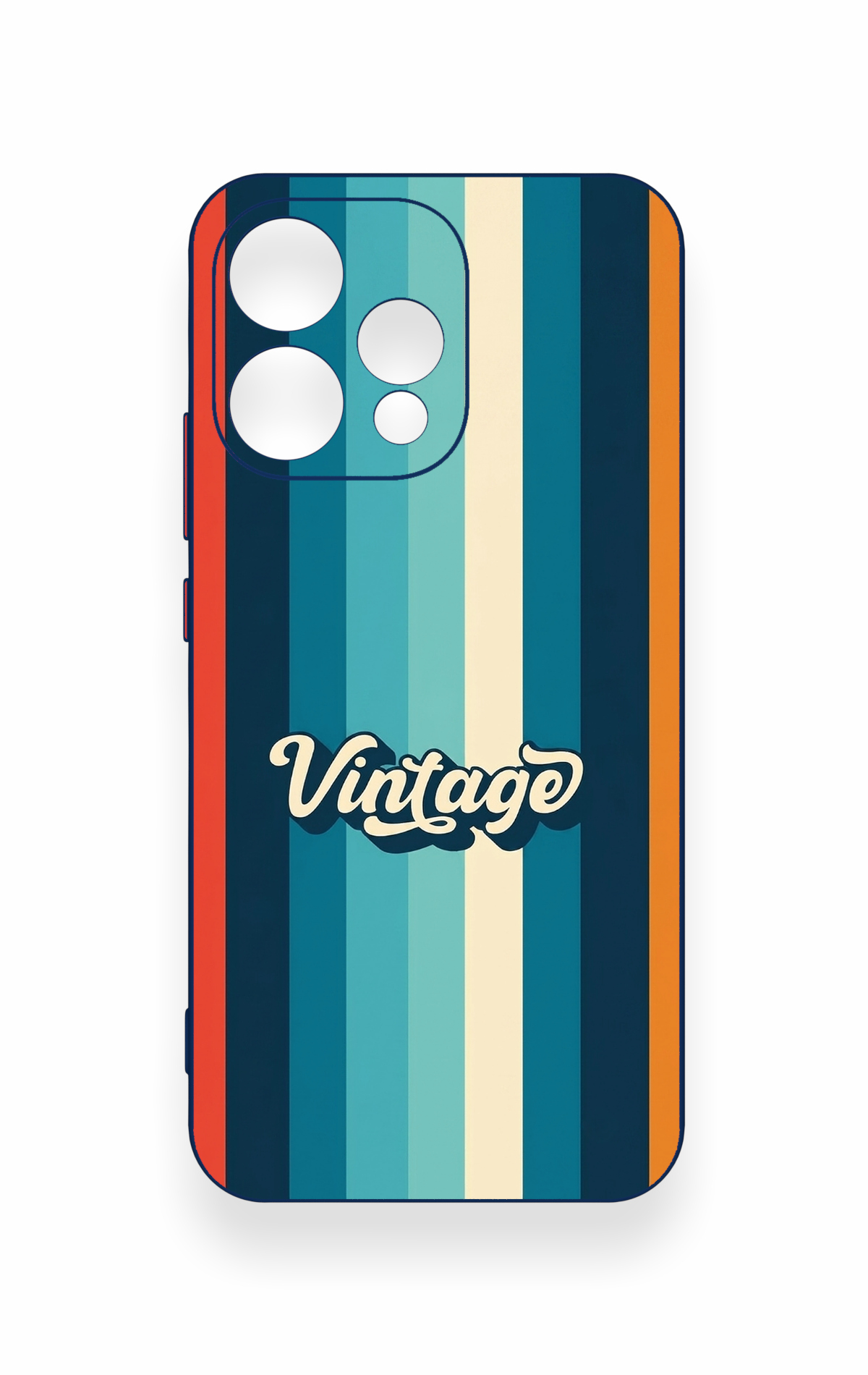 Oppo Reno 15 5G Uyumlu Vintage Desenli Silikon Kılıf