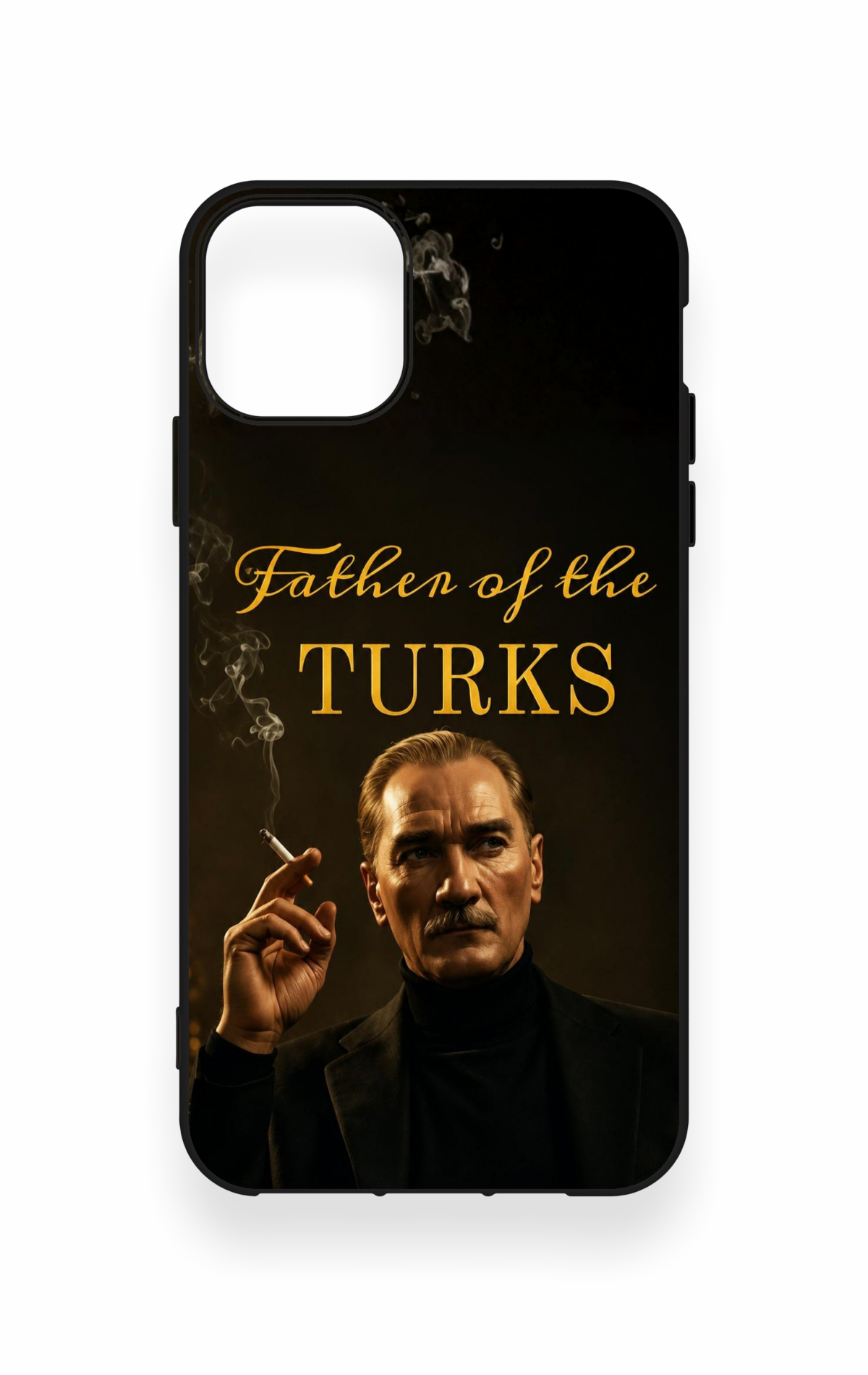iPhone 11 Pro Max Uyumlu Father Of The Turks Desenli Silikon Kılıf