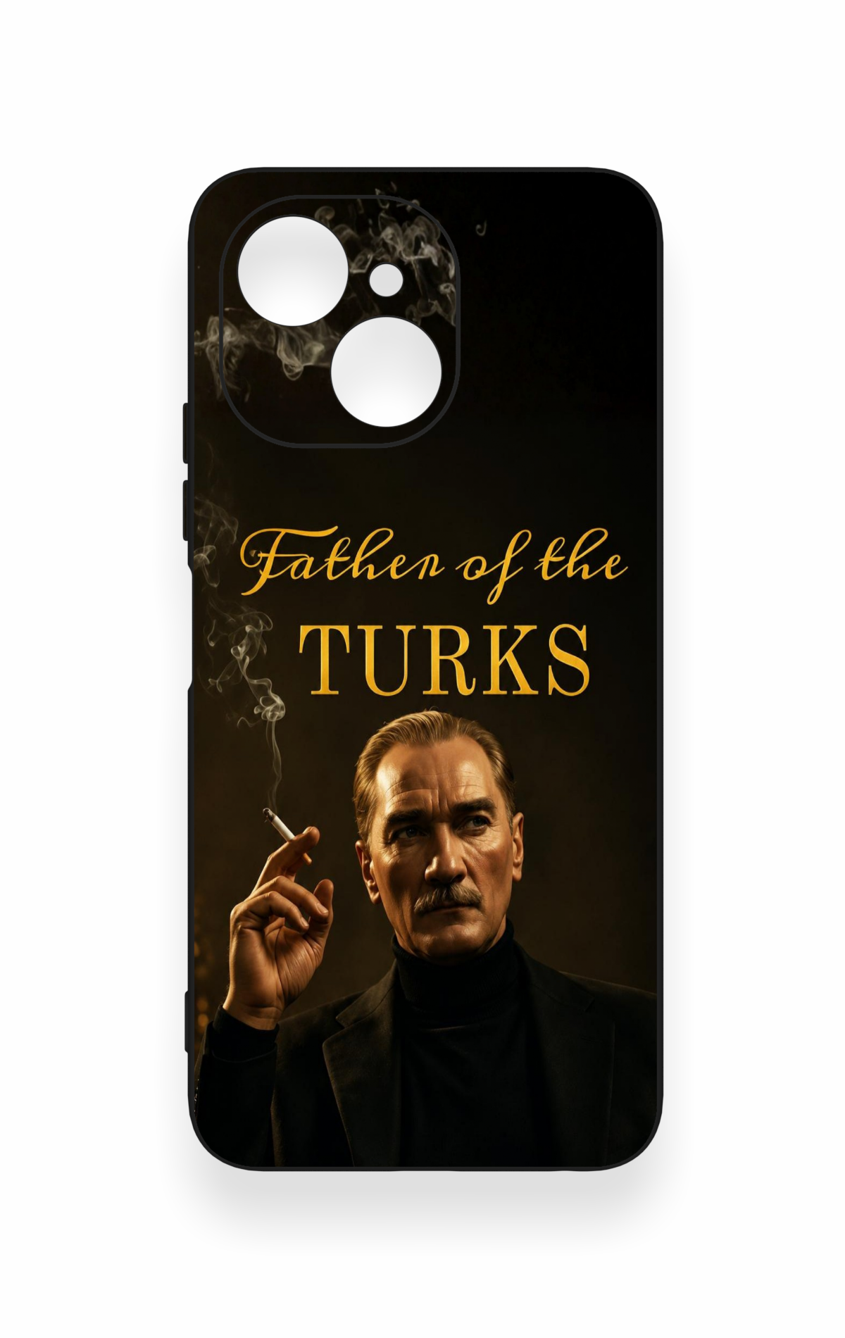 Tecno Spark 40C Uyumlu Father Of The Turks Desenli Silikon Kılıf