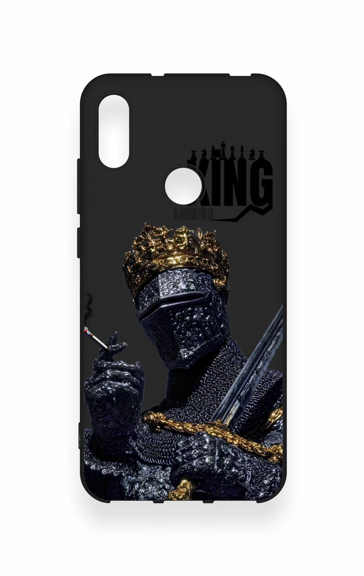 Huawei Y6 2019 Uyumlu King Desenli Silikon Kılıf