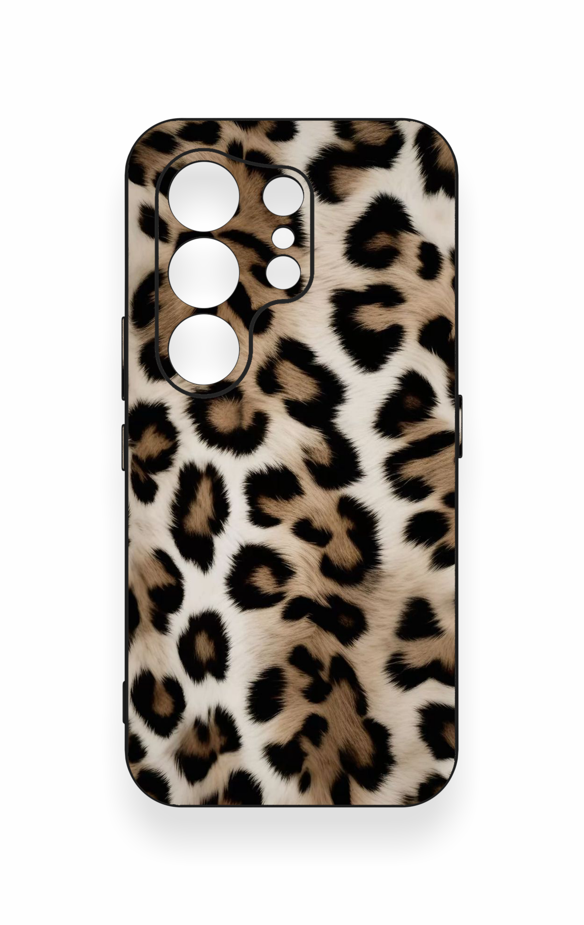 Tecno Camon 50 4G Uyumlu Leopar Derisi Desenli Silikon Kılıf