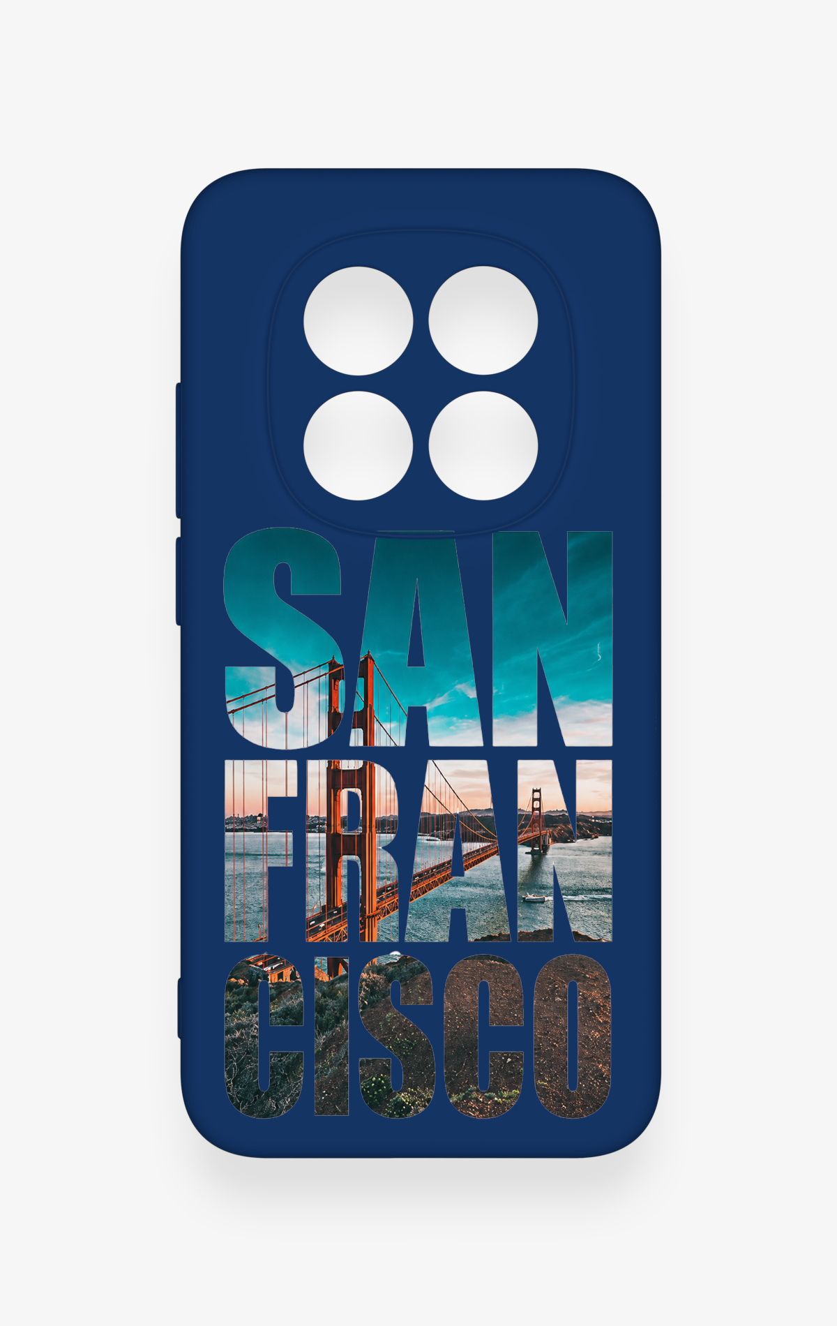 Redmi Note 15 Pro 5G Uyumlu San Francisco Desenli Silikon Kılıf