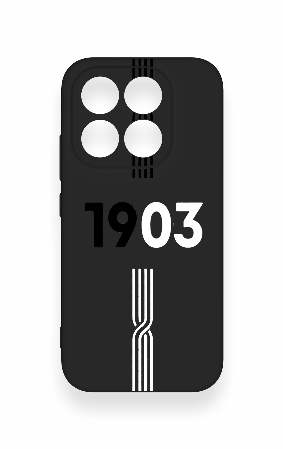 Xiaomi Mi 17 5G Uyumlu 1903 Kemer Desenli Silikon Kılıf