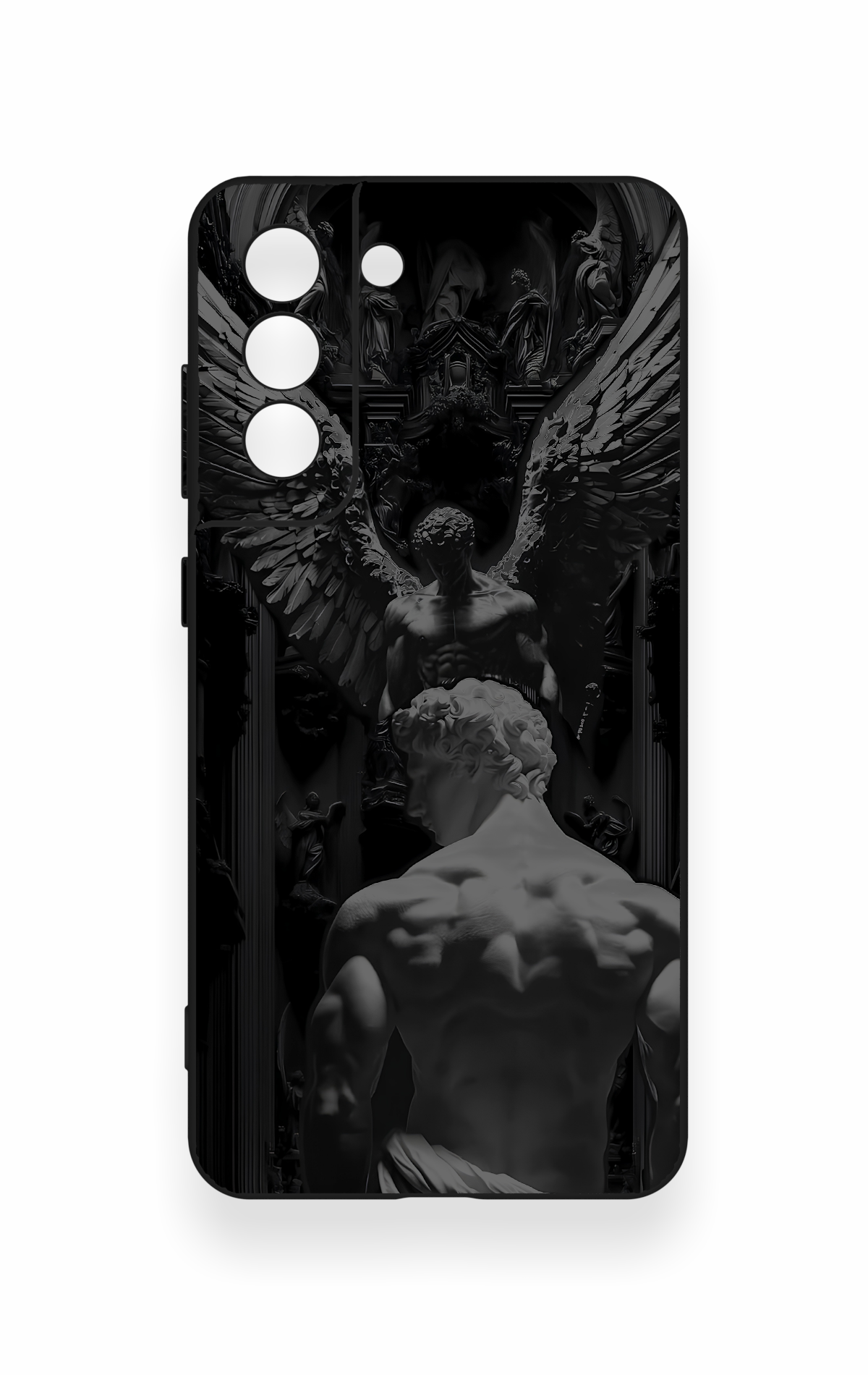 Samsung-S21FE Uyumlu Icarus Desenli Silikon Kılıf