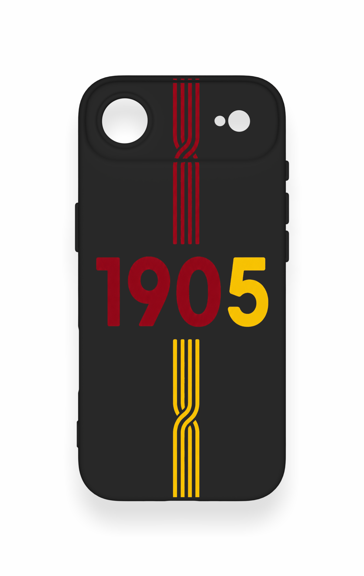 iPhone 17 Air Uyumlu 1905 Kemer Desenli Silikon Kılıf