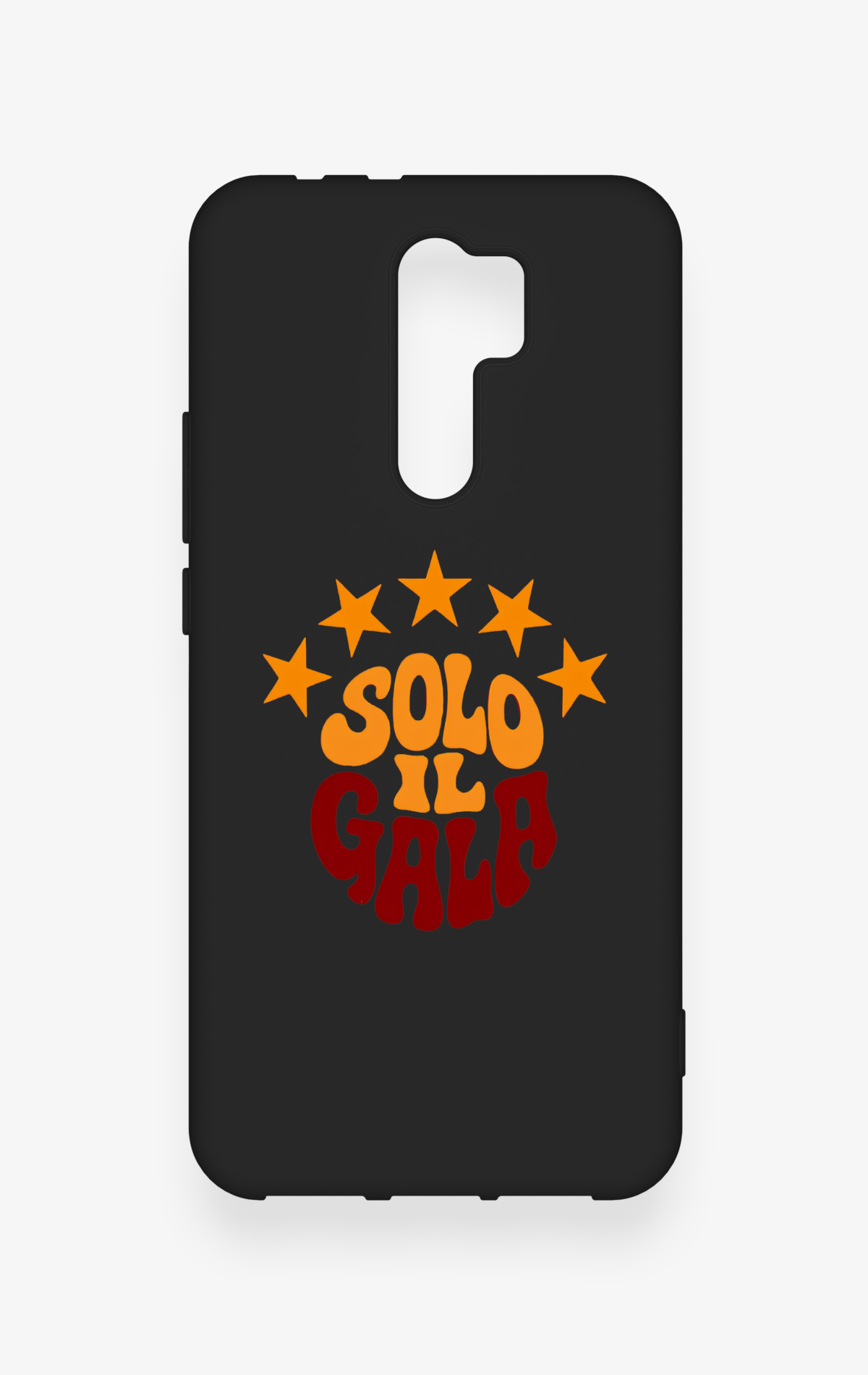 Redmi 9 Uyumlu Solo IL Gala Desenli Silikon Kılıf