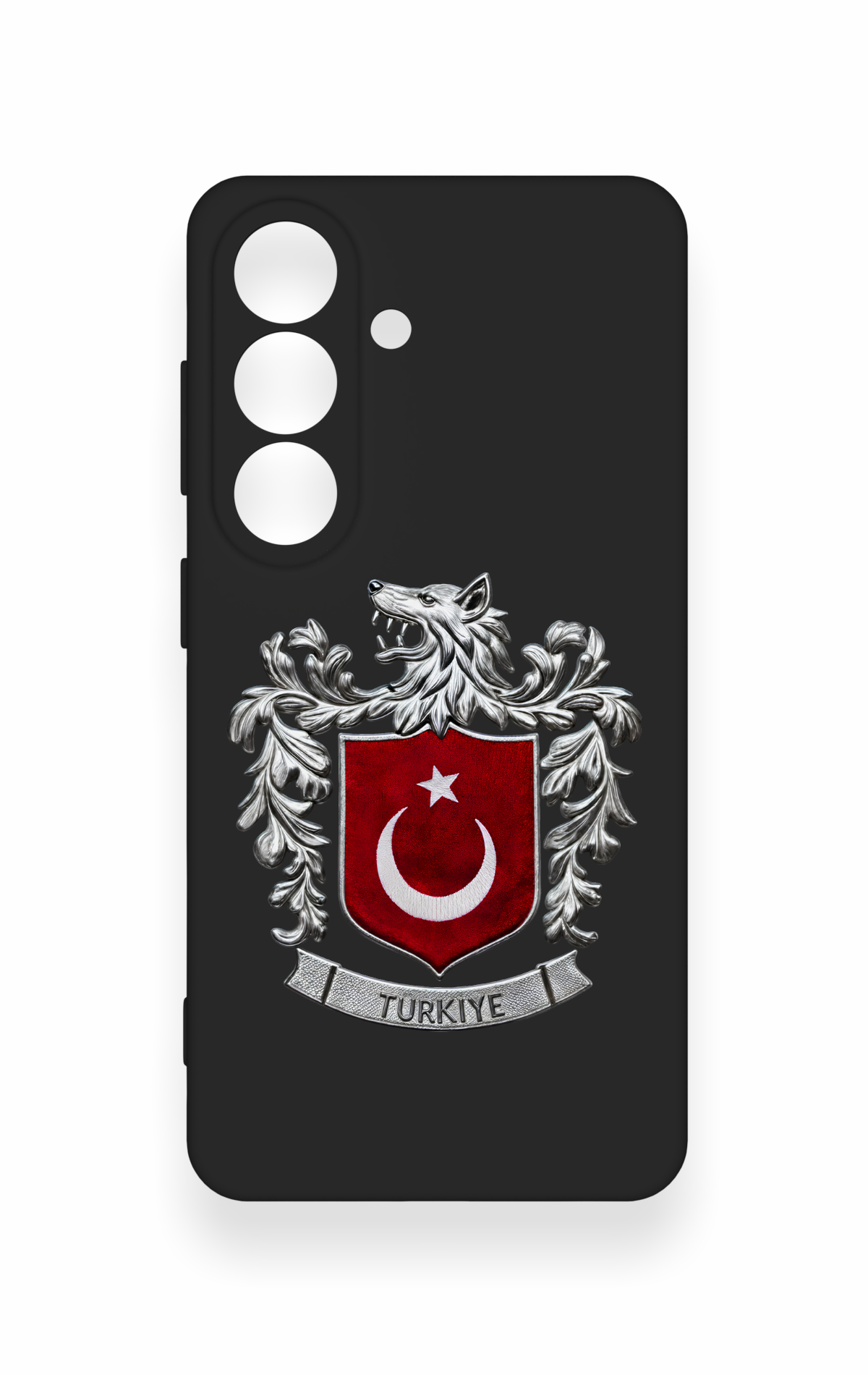 Samsung S26 Uyumlu Türk Arma Desenli Silikon Kılıf