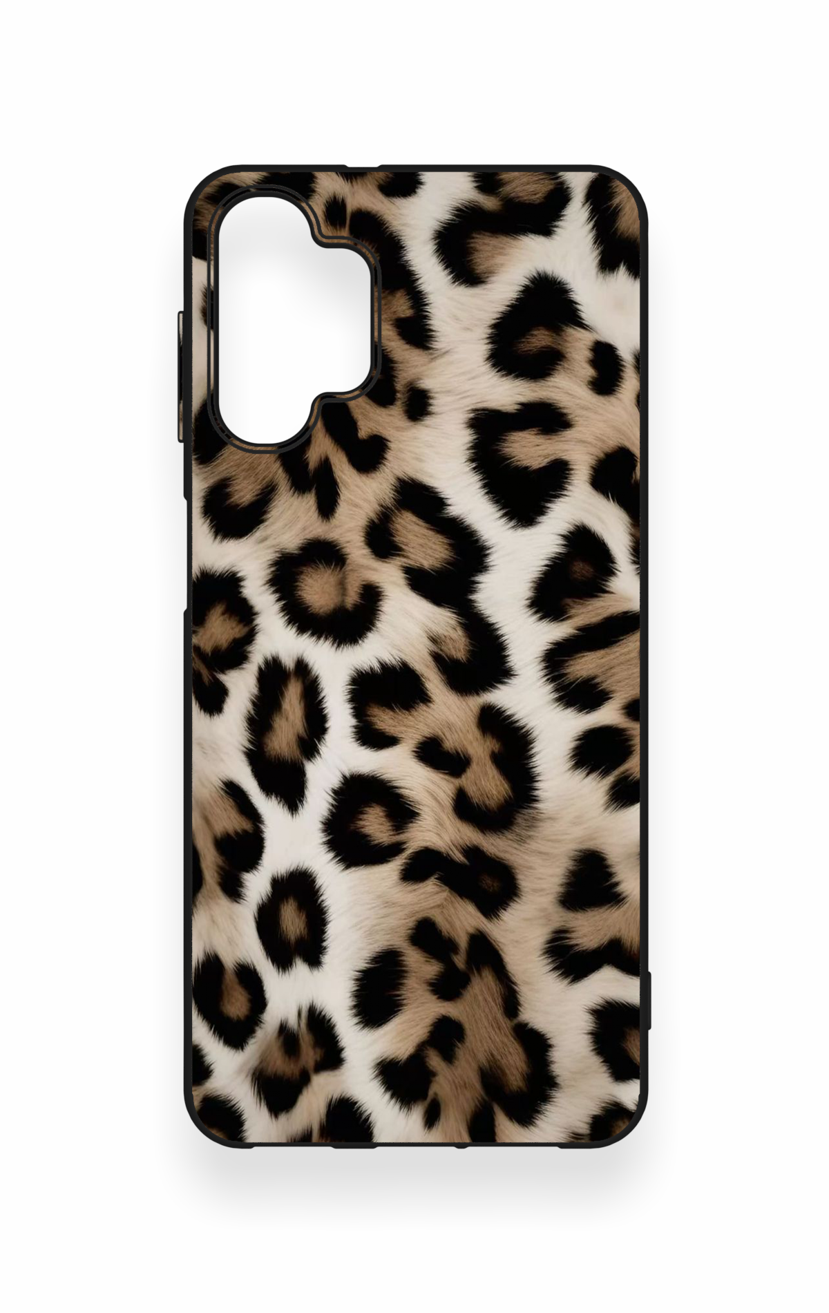 Samsung A32 Uyumlu Leopar Derisi Desenli Silikon Kılıf