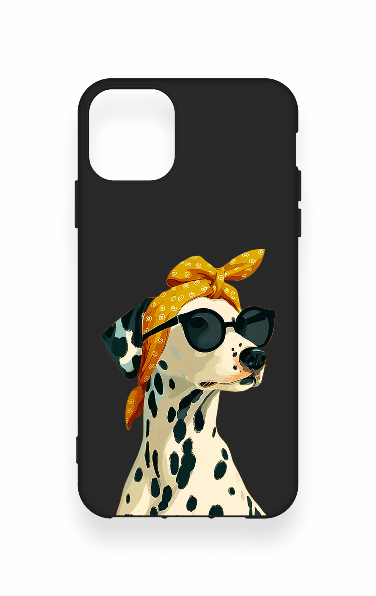 iPhone 11 Pro Max Uyumlu Cool Dalmaçyalı Desenli Silikon Kılıf