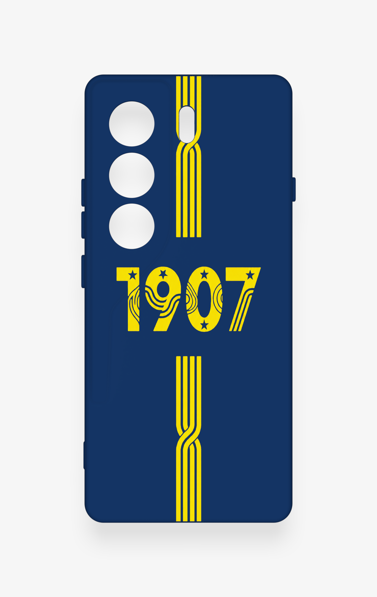 Tecno Camon 40 4G Uyumlu 1907 Kemer Desenli Silikon Kılıf