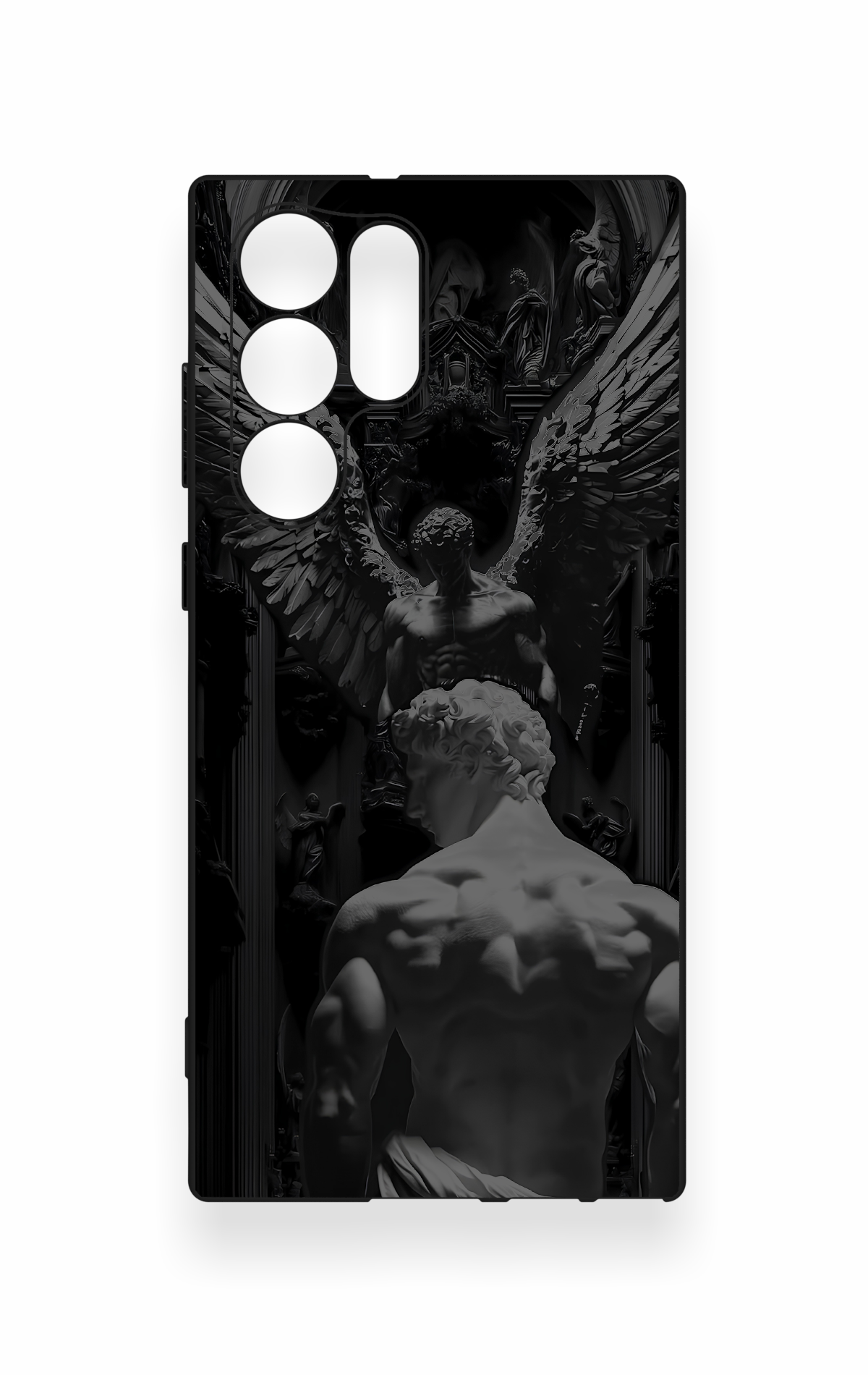 Samsung S22 Ultra Uyumlu Icarus Desenli Silikon Kılıf