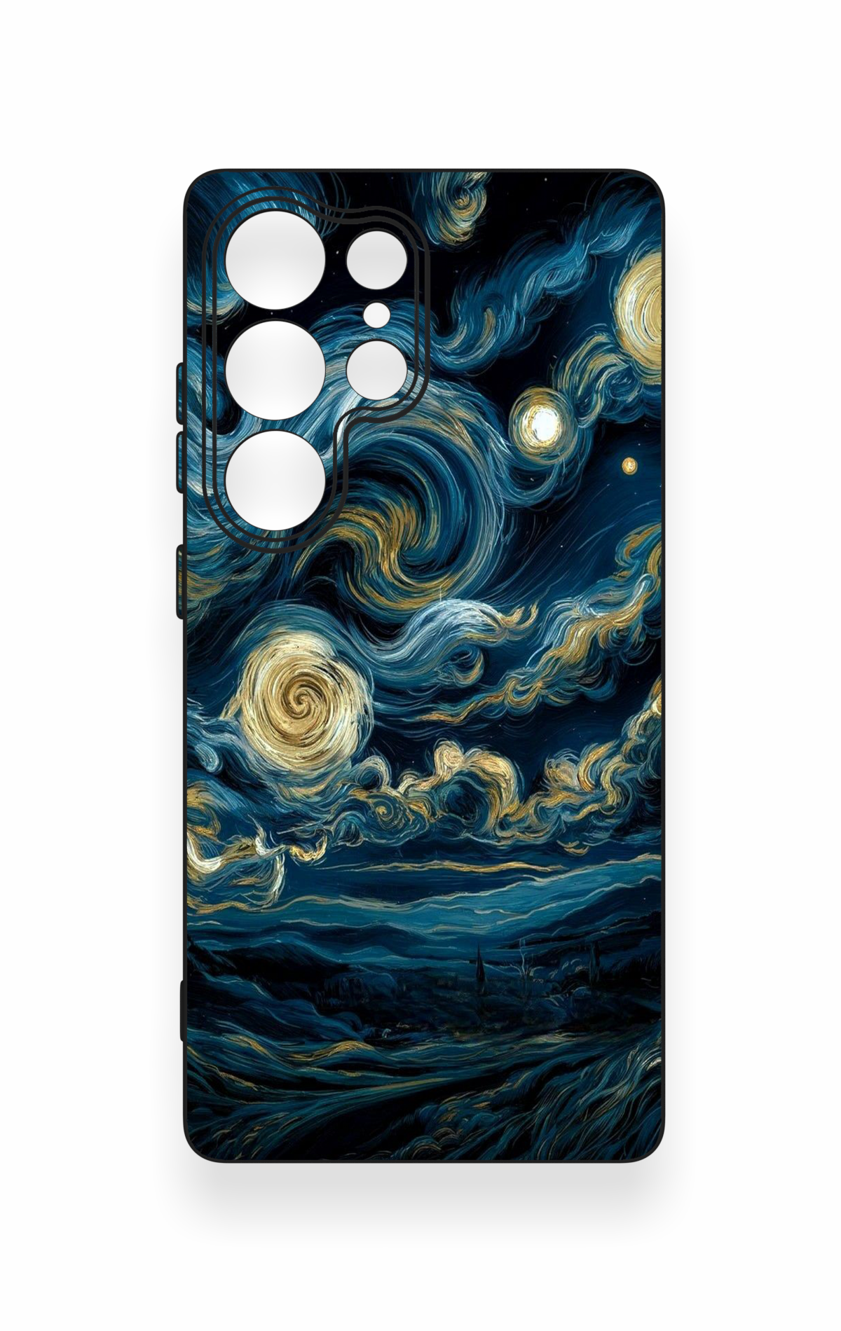 Samsung S25 Ultra Uyumlu Yıldızlı Gece Desenli Silikon Kılıf