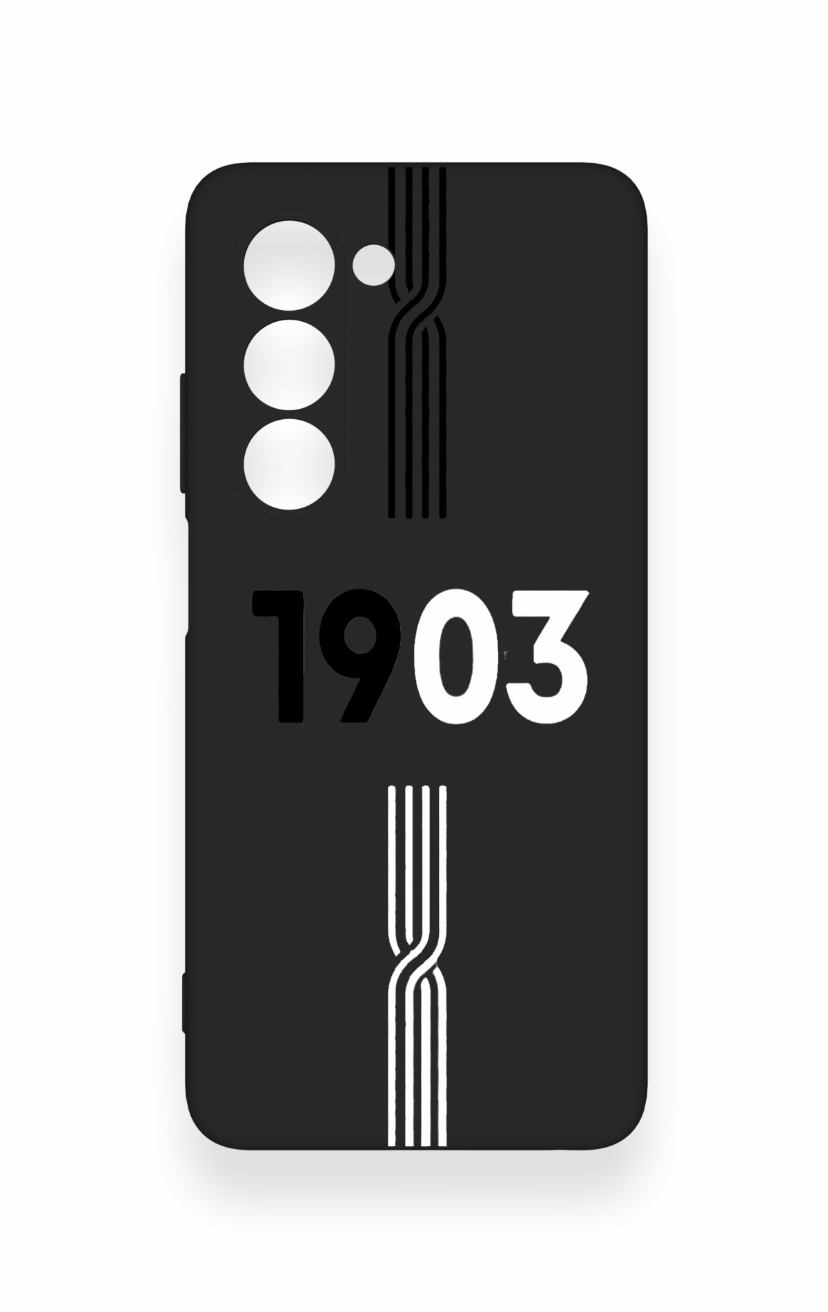 Oppo A5 5G Uyumlu 1903 Kemer Desenli Silikon Kılıf