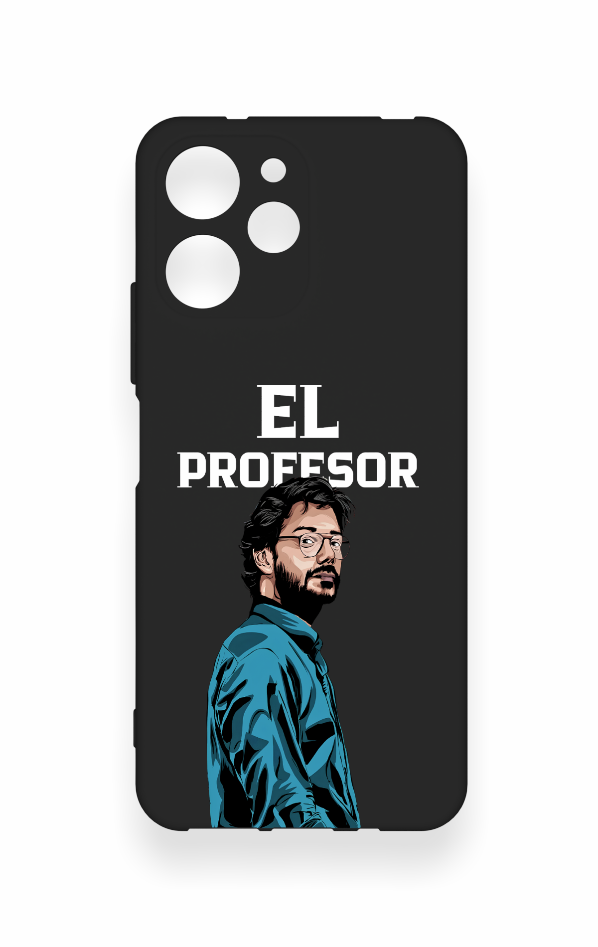 Redmi 12 Uyumlu El Profesor Desenli Silikon Kılıf