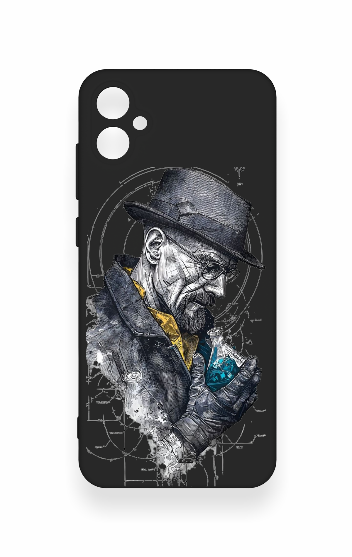 Samsung A05 Uyumlu Walter White Desenli Silikon Kılıf
