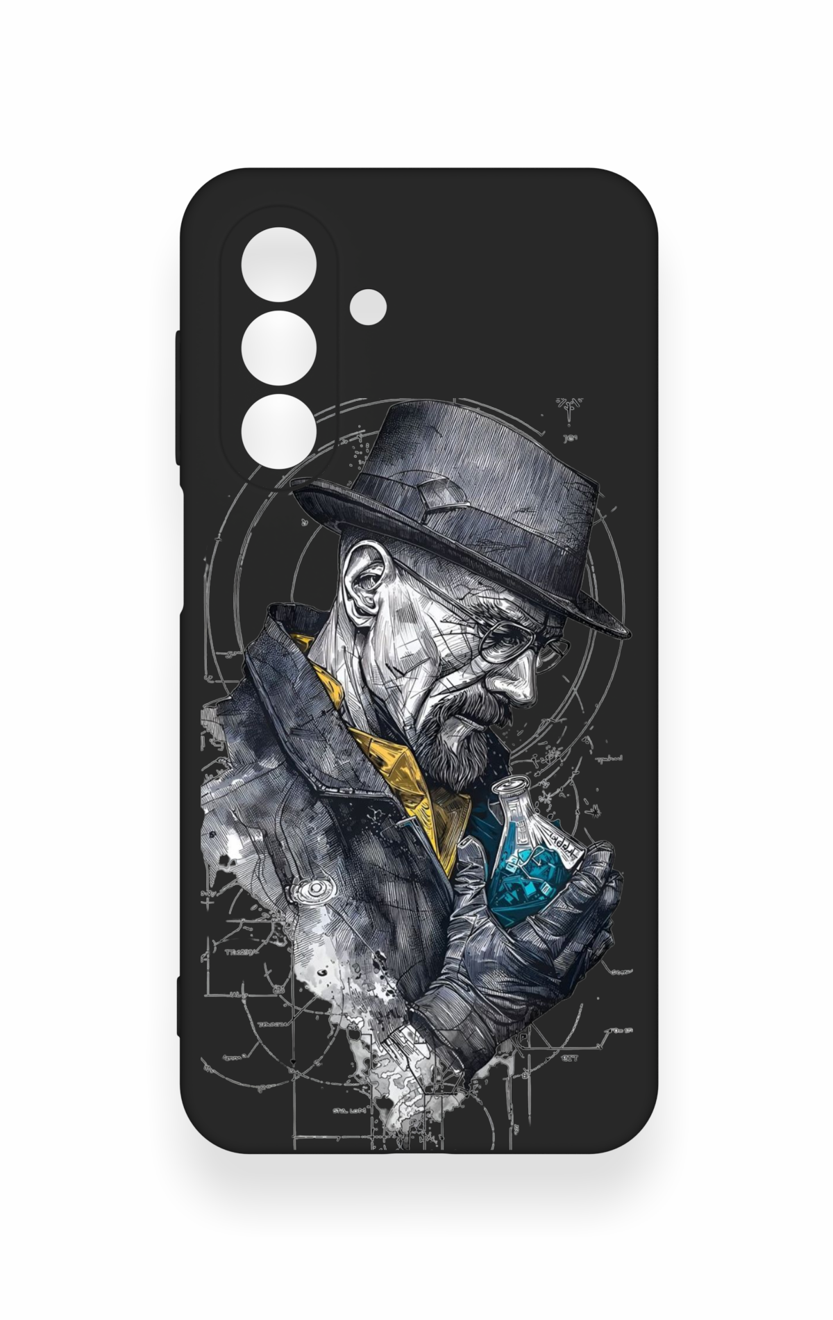 Samsung A17 Uyumlu Walter White Desenli Silikon Kılıf