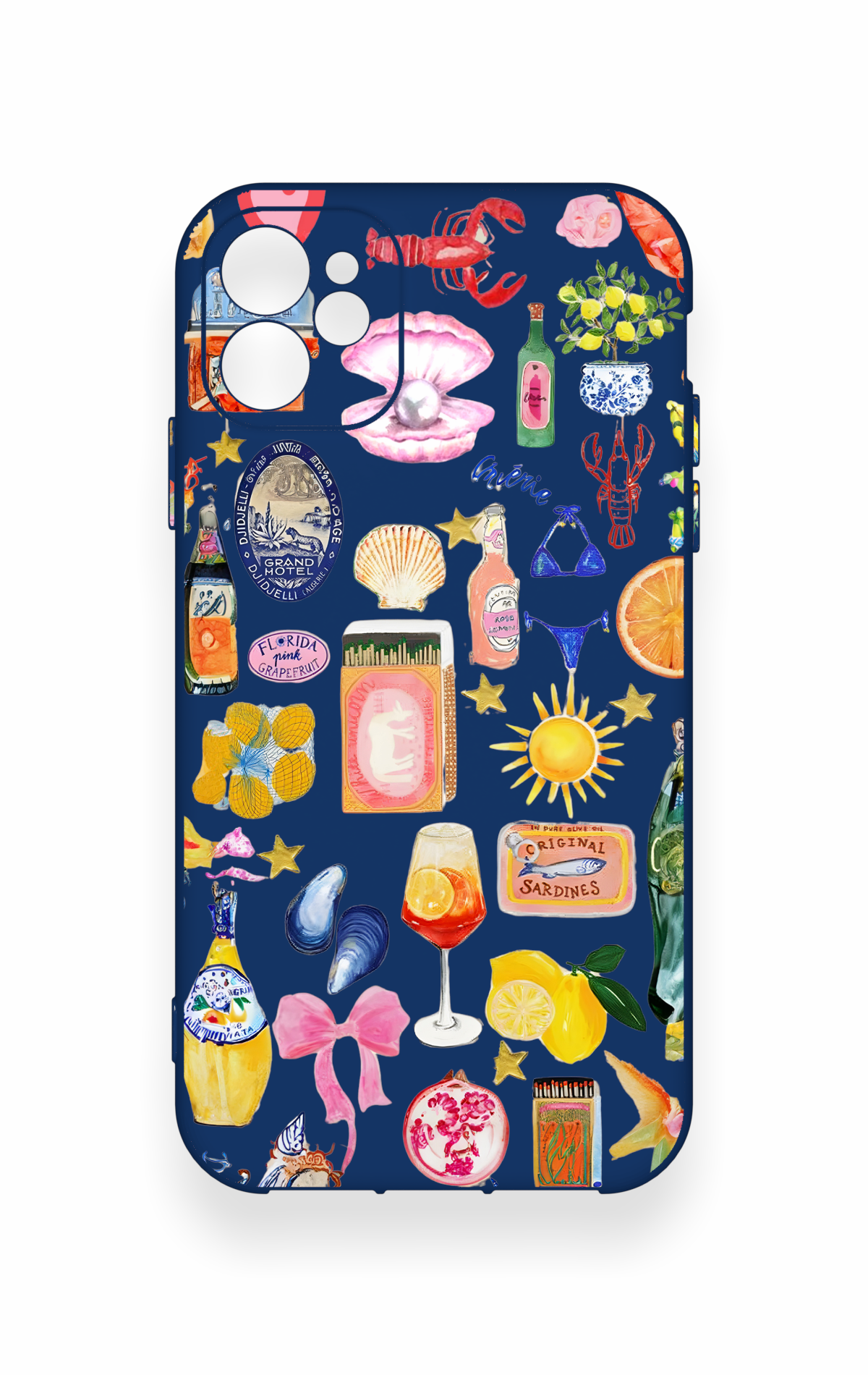 iPhone 11 Uyumlu Summer Desenli Silikon Kılıf