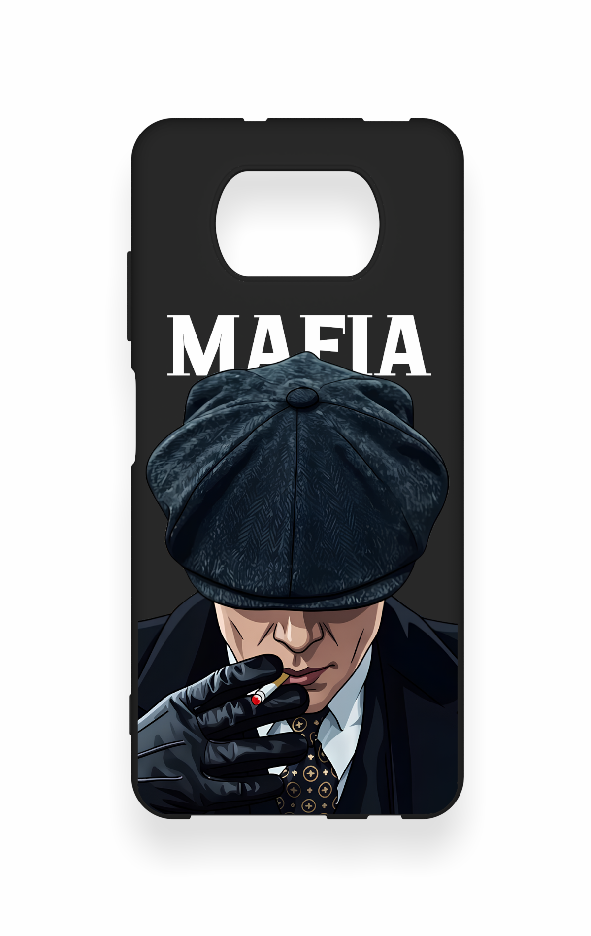 Poco X3 Uyumlu MAFIA Desenli Silikon Kılıf
