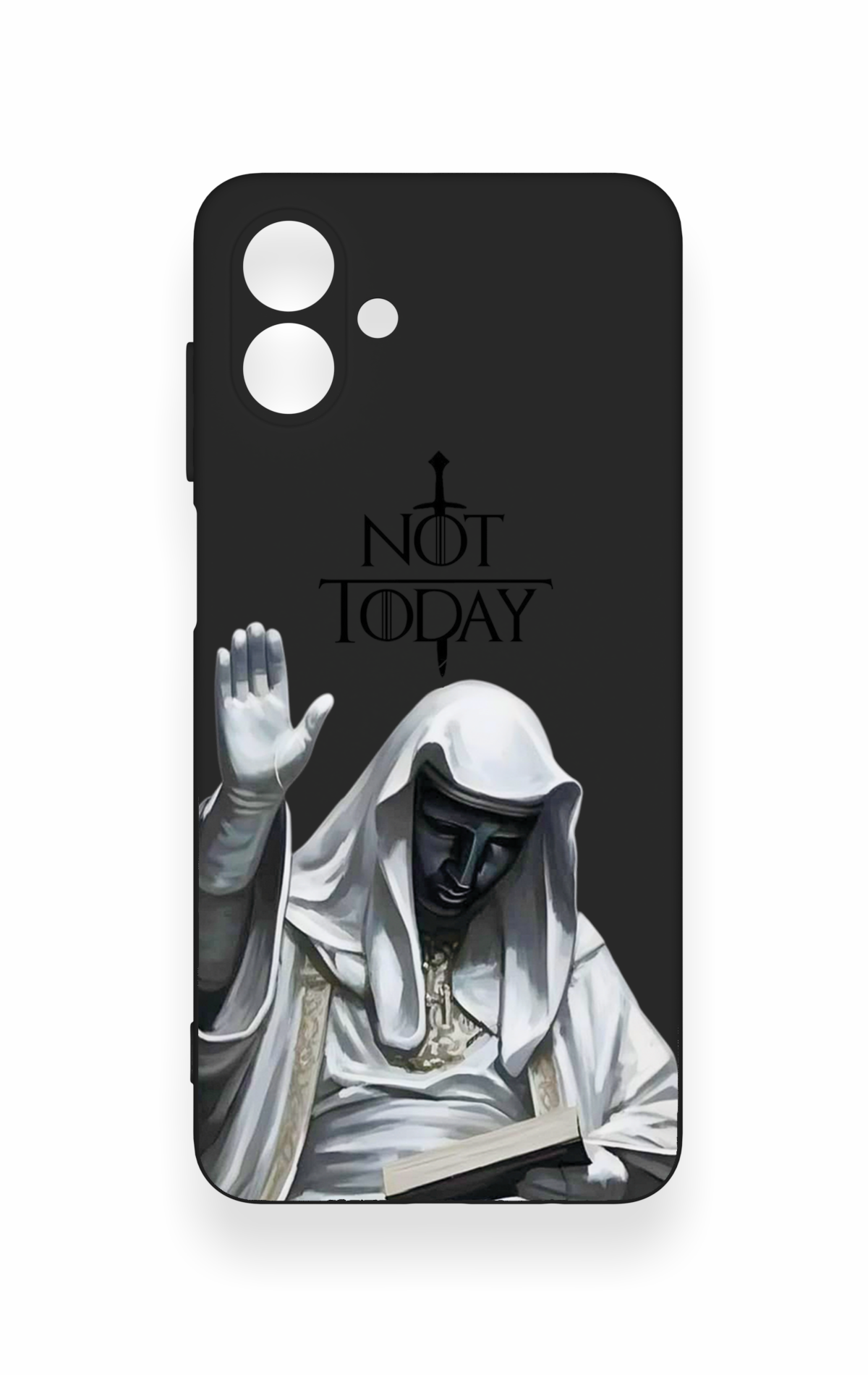 Samsung A07 Uyumlu Not Today Desenli Silikon Kılıf