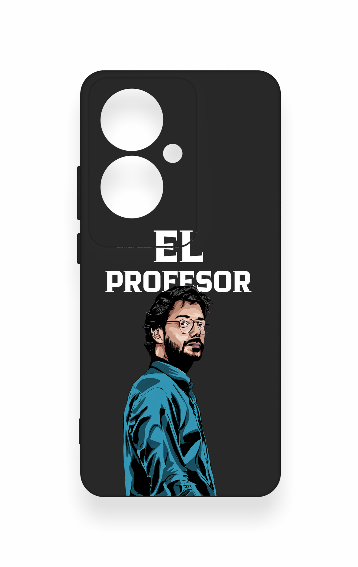 Oppo Reno 11F Uyumlu El Profesor Desenli Silikon Kılıf