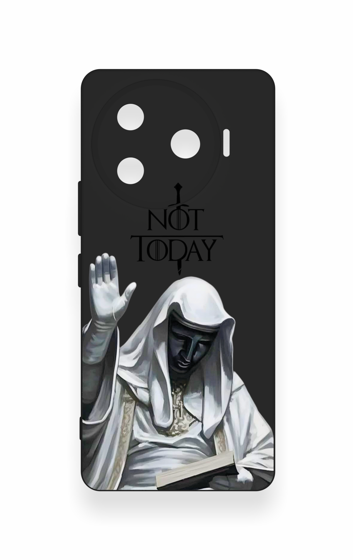Tecno Camon 30 Pro 5G Uyumlu Not Today Desenli Silikon Kılıf