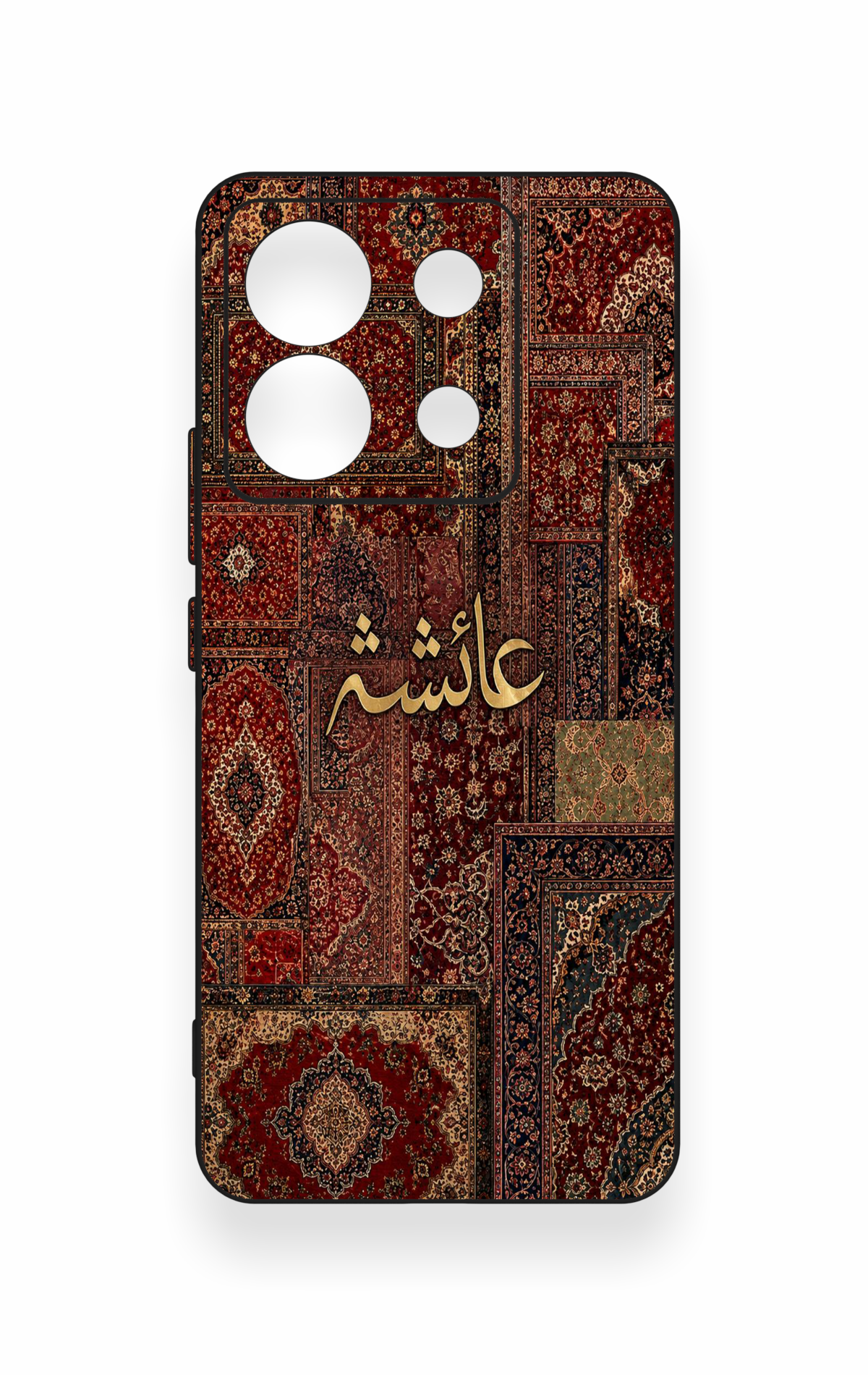 Redmi Note 13 Pro 5G Uyumlu Vintage Halı Desenli Silikon Kılıf