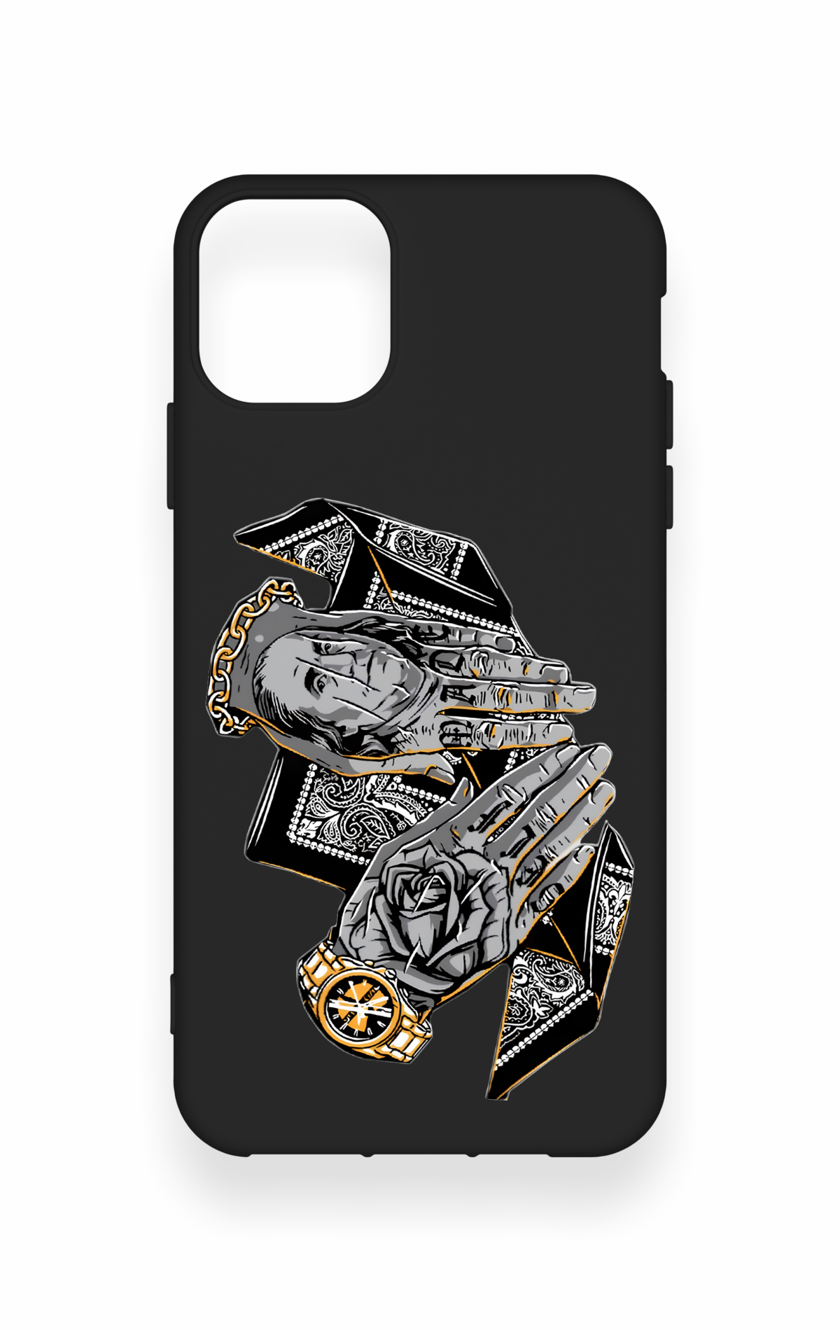 iPhone 11 Pro Max Uyumlu Self Made Desenli Silikon Kılıf