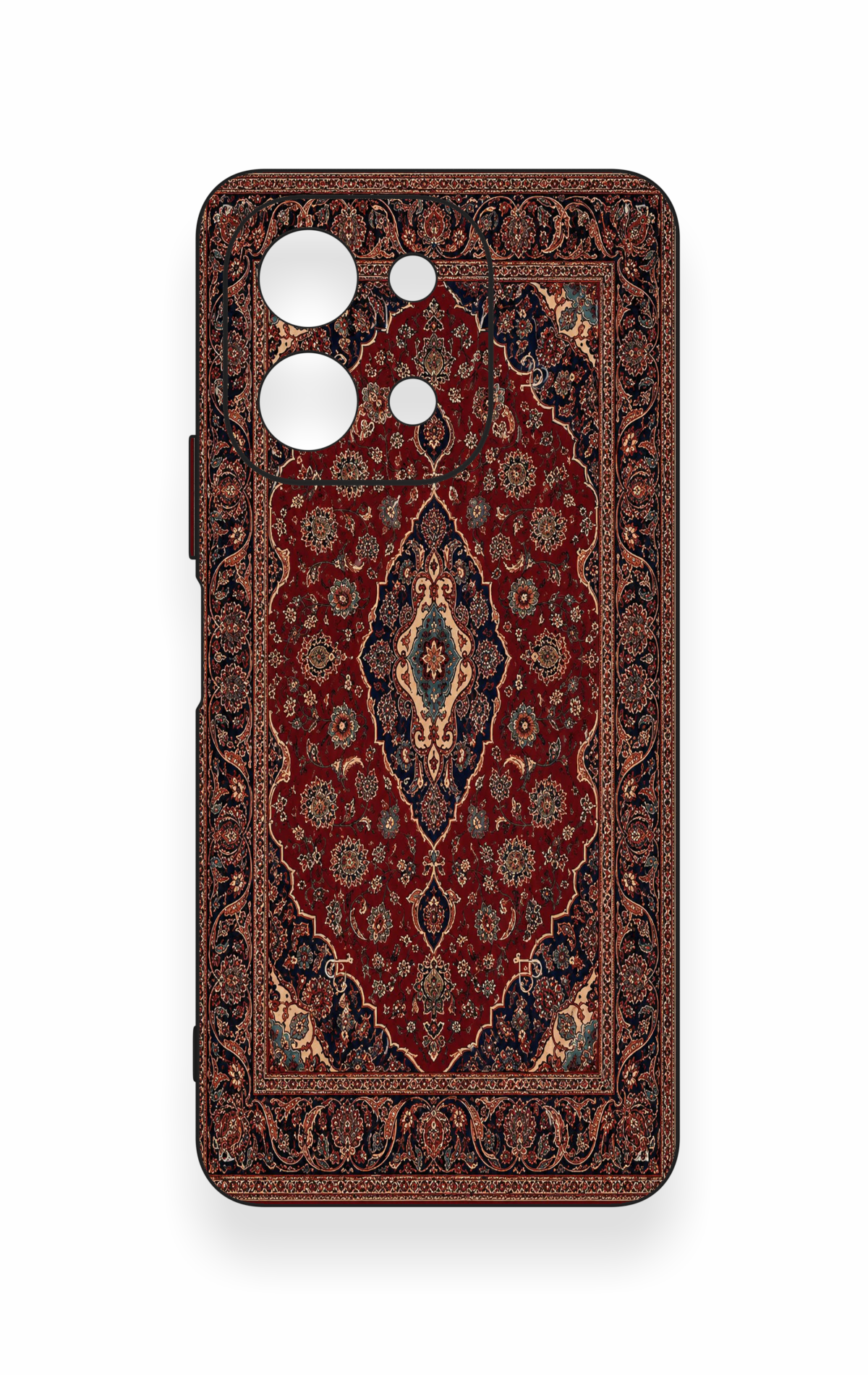 Vivo Y28 Uyumlu Acem Halı Desenli Silikon Kılıf