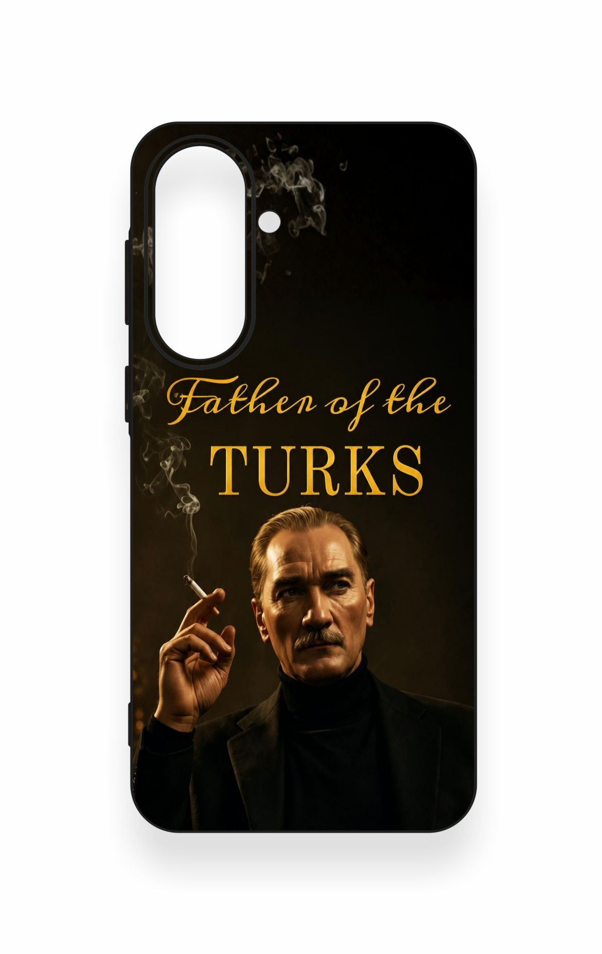 Samsung A37 Uyumlu Father Of The Turks Desenli Silikon Kılıf