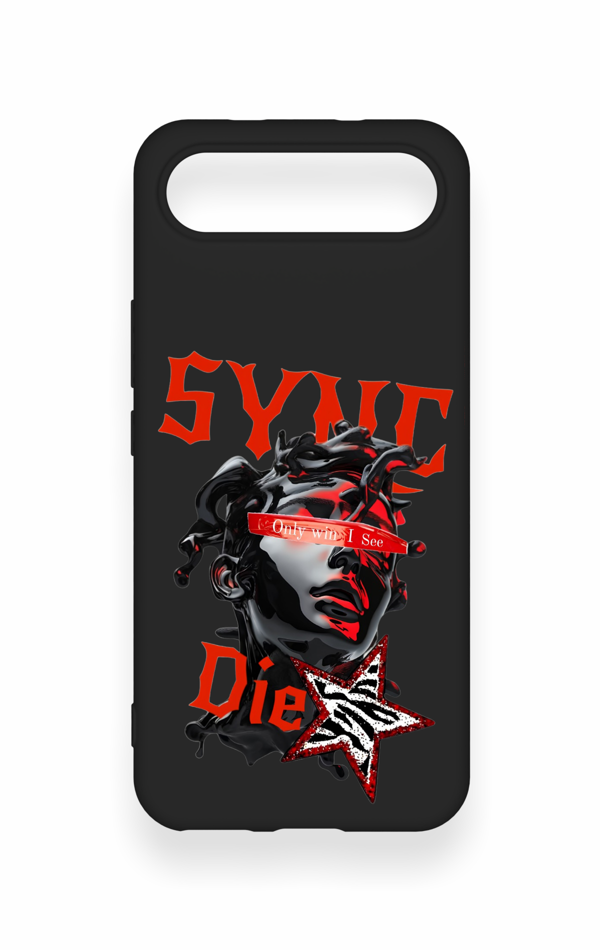 Tecno Spark Slim Uyumlu Sync Die Desenli Silikon Kılıf