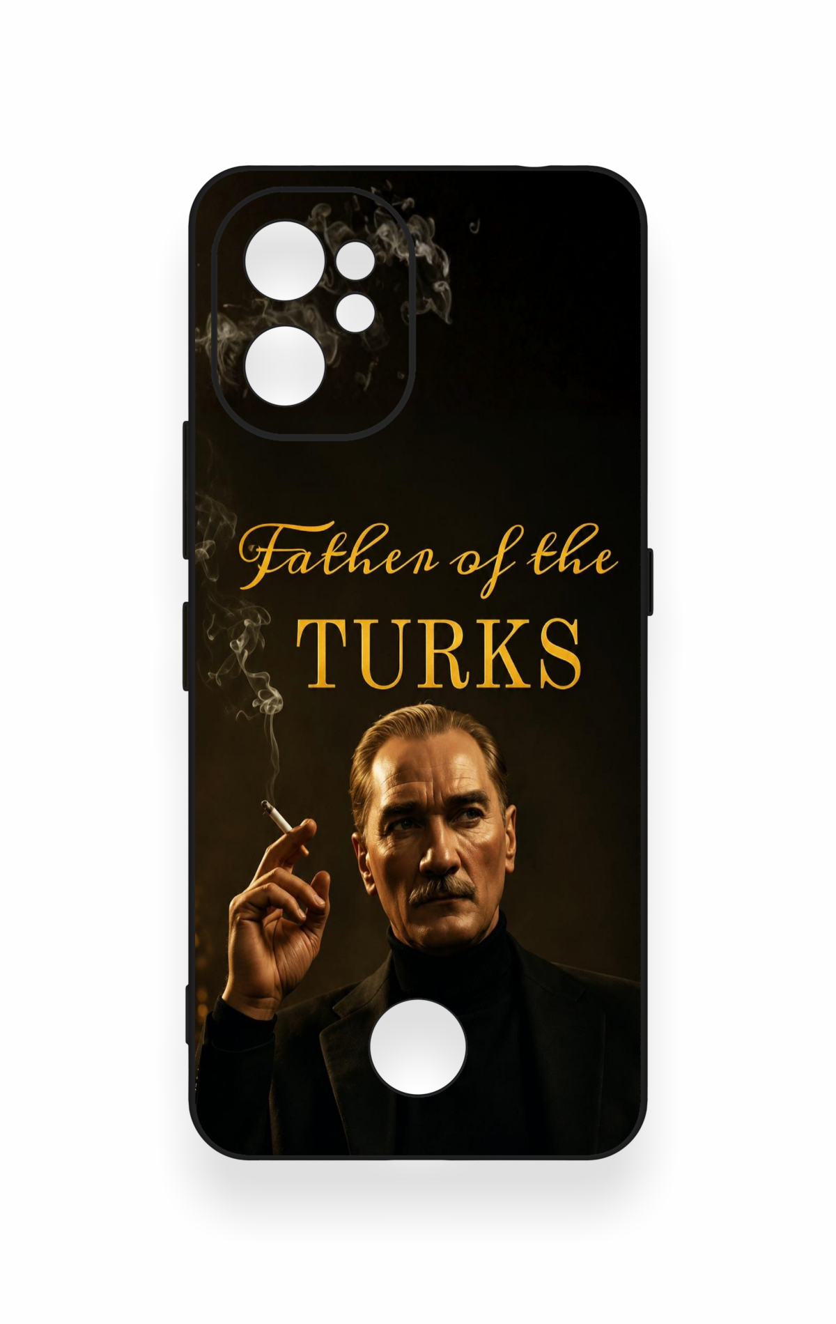 Reeder S19 Max Pro Uyumlu Father Of The Turks Desenli Silikon Kılıf