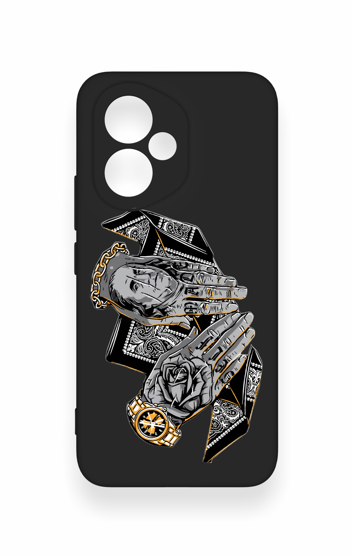 Honor 400 Uyumlu Self Made Desenli Silikon Kılıf