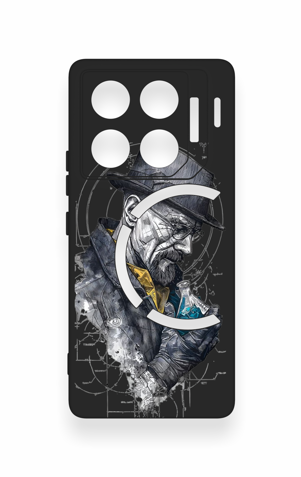 İnfinix Gt 20 Pro Uyumlu Walter White Desenli Silikon Kılıf