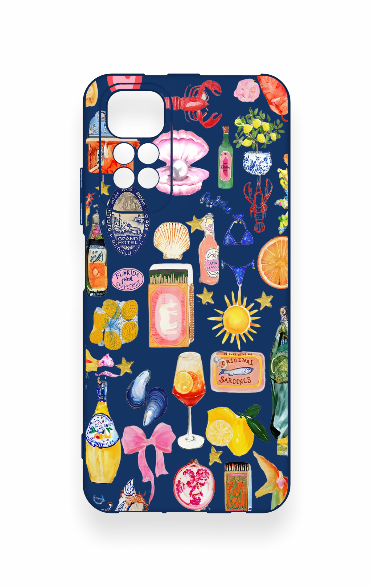 Redmi Note 11S Uyumlu Summer Desenli Silikon Kılıf