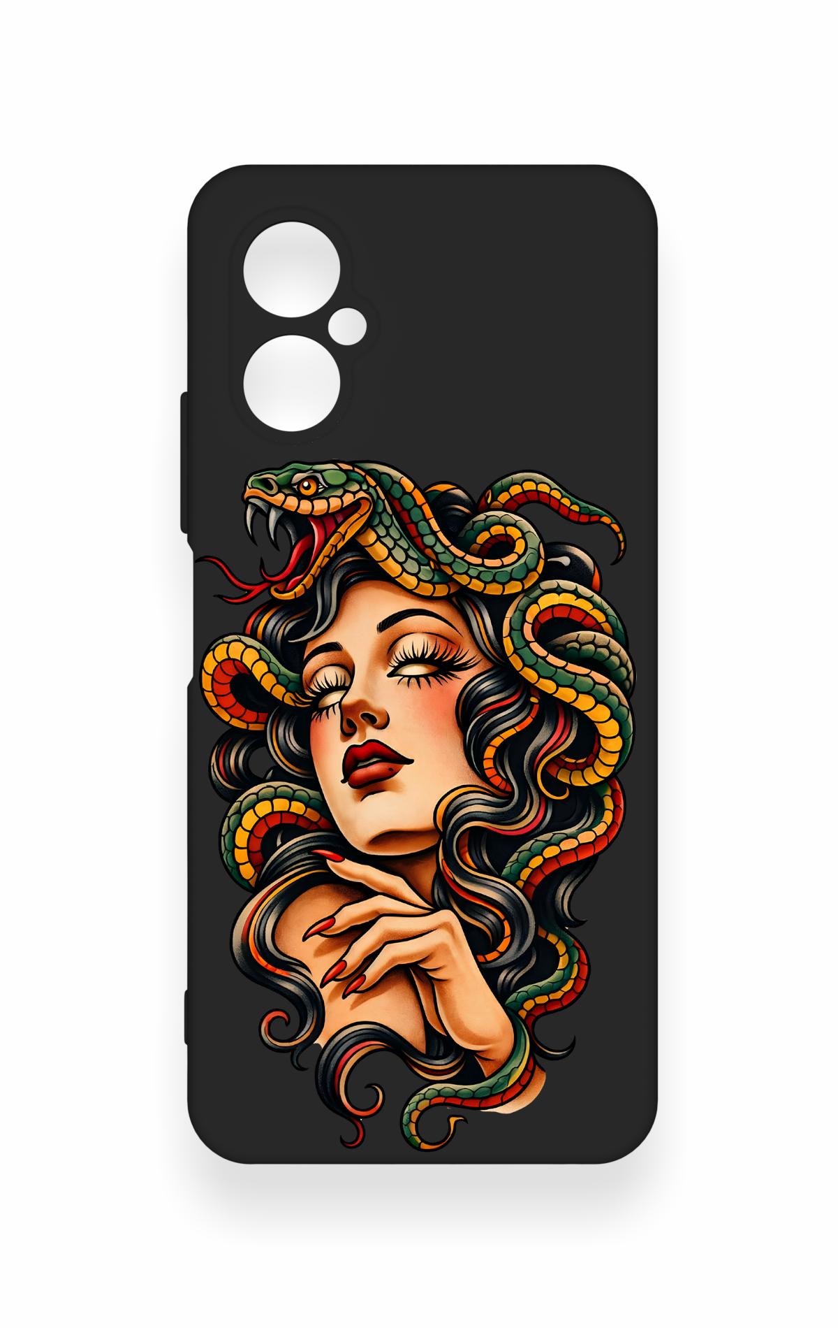 Omix X3 Uyumlu Medusa Desenli Silikon Kılıf