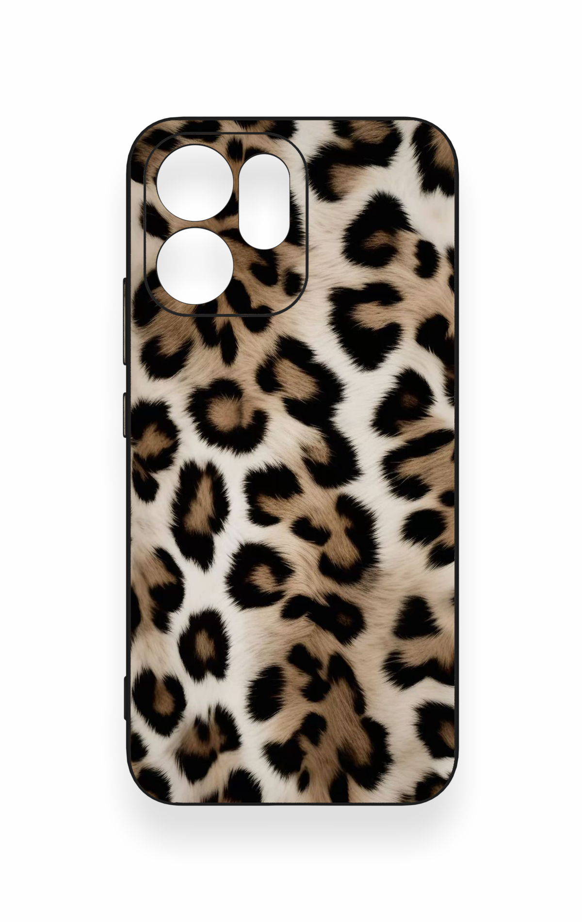 Oppo Reno 14F Uyumlu Leopar Derisi Desenli Silikon Kılıf