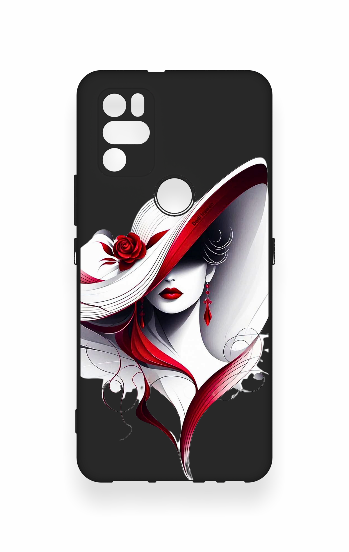 Omix X300 Uyumlu Matmazel Desenli Silikon Kılıf