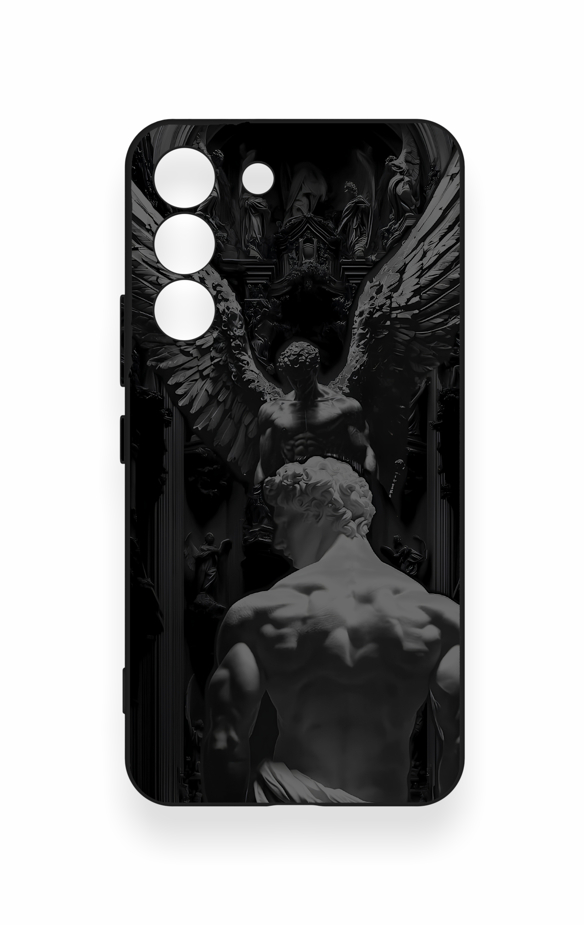 Samsung S22 Uyumlu Icarus Desenli Silikon Kılıf